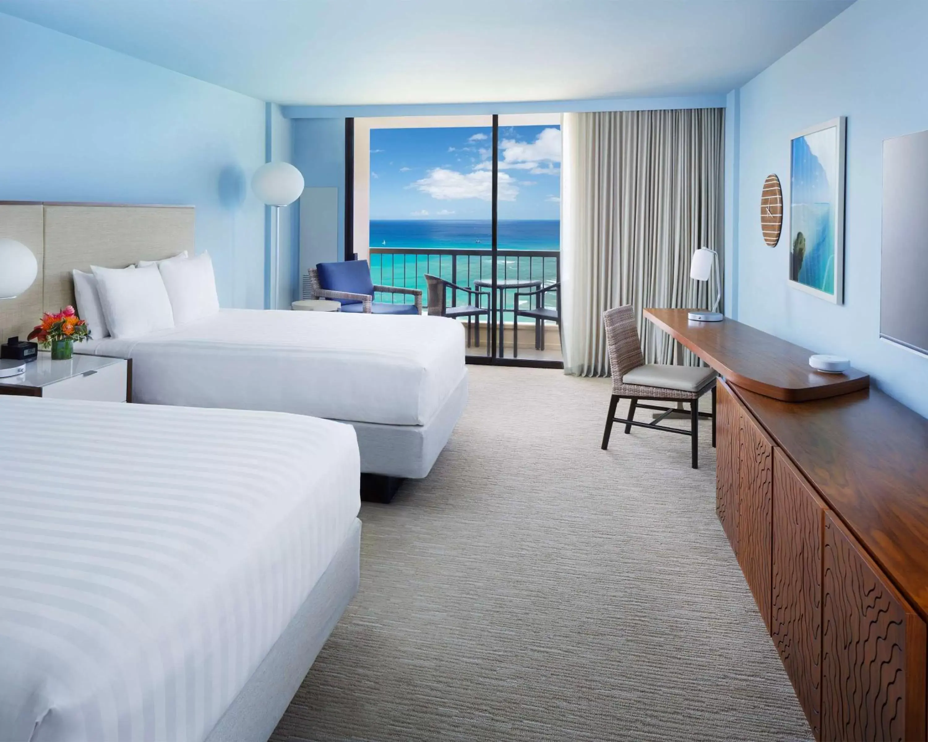 Bedroom in Hyatt Regency Waikiki Beach Resort & Spa