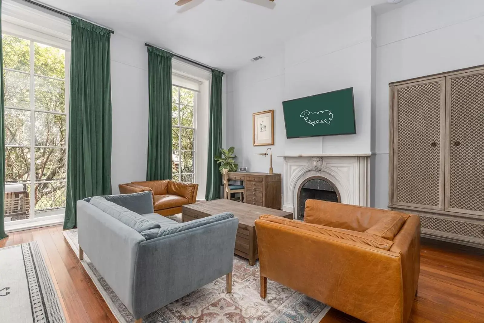 TV and multimedia, Seating Area in Bellwether House