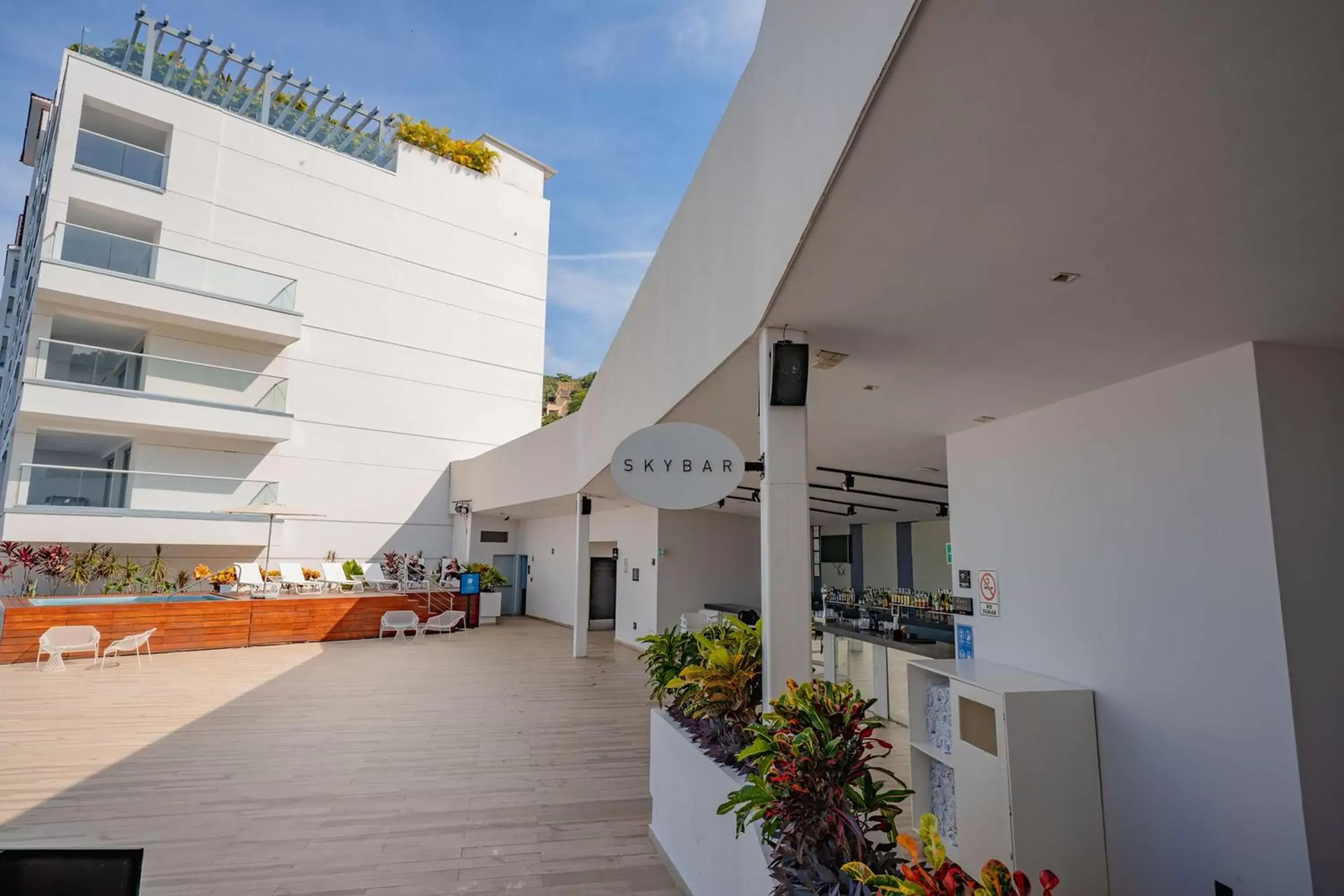 Lounge or bar, Balcony/Terrace in Hilton Vallarta Riviera All-Inclusive Resort,Puerto Vallarta