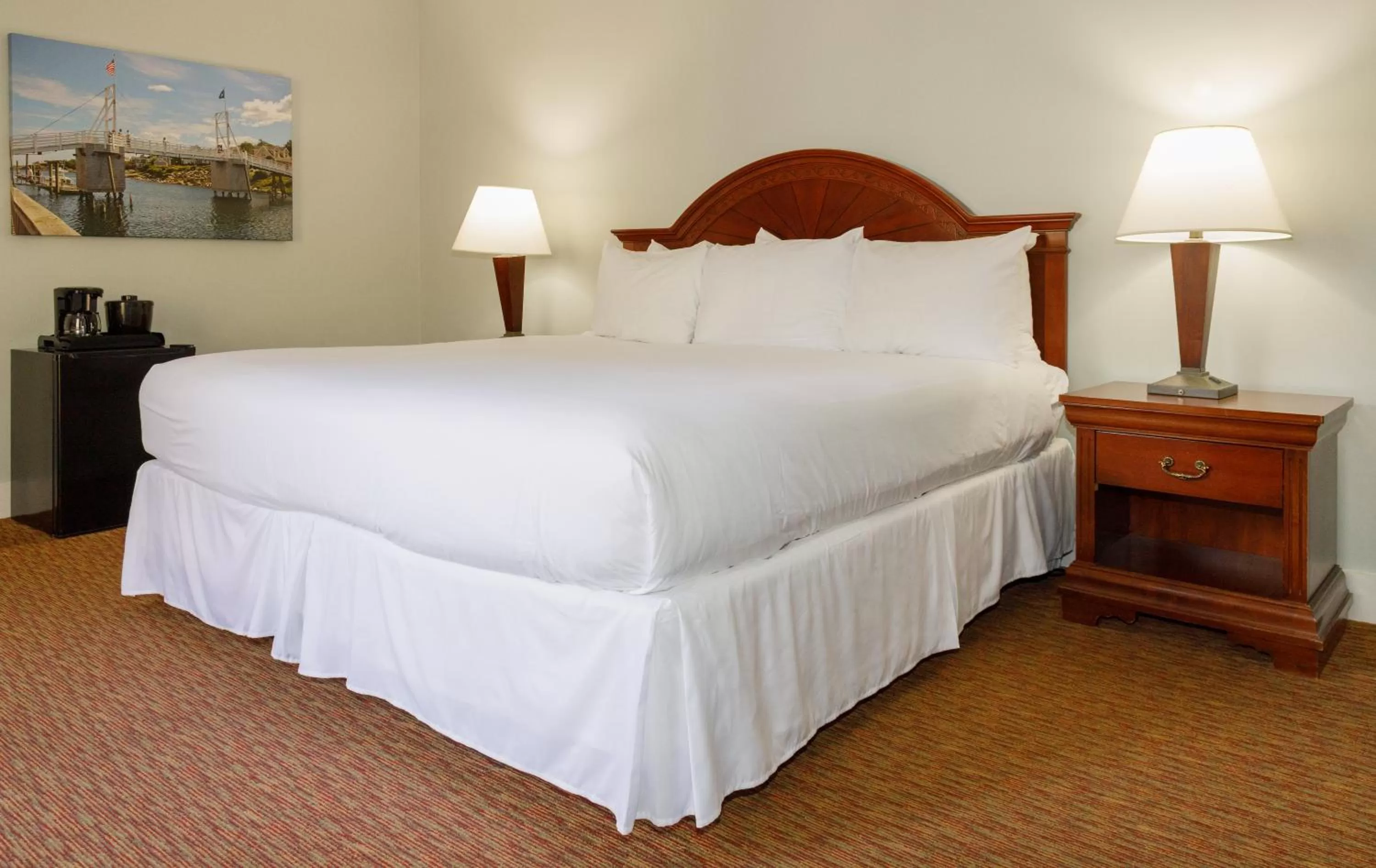 King Standard Balcony Compass Rose Building in Admiral's Inn Resort