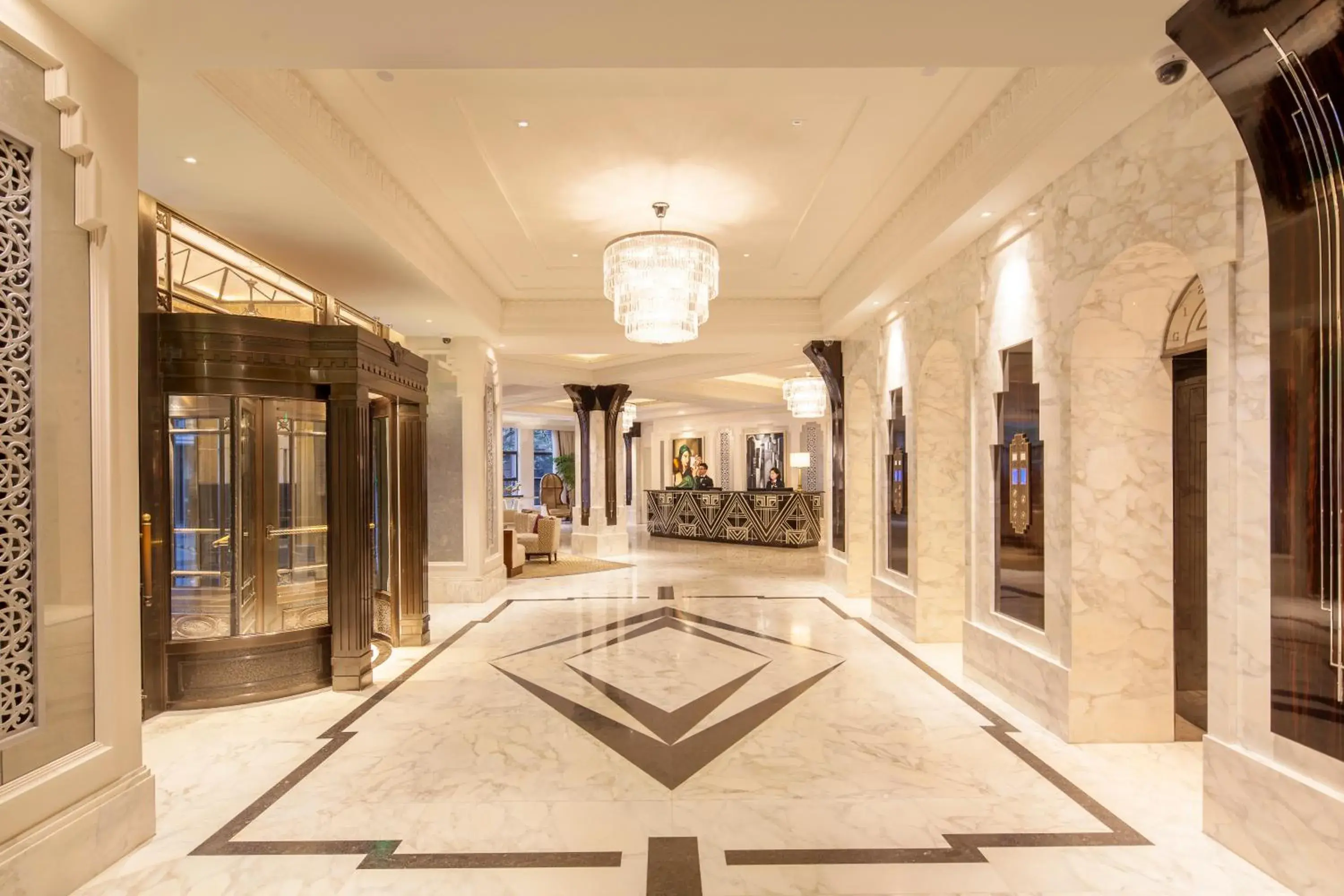 Lobby or reception in 上海外滩锦江都城新城饭店 Metropolo Xin Cheng Hotel, The Bund Shanghai Lobby or reception in 上海外滩锦江都城新城饭店 Metropolo Xin Cheng Hotel, The Bund Shanghai