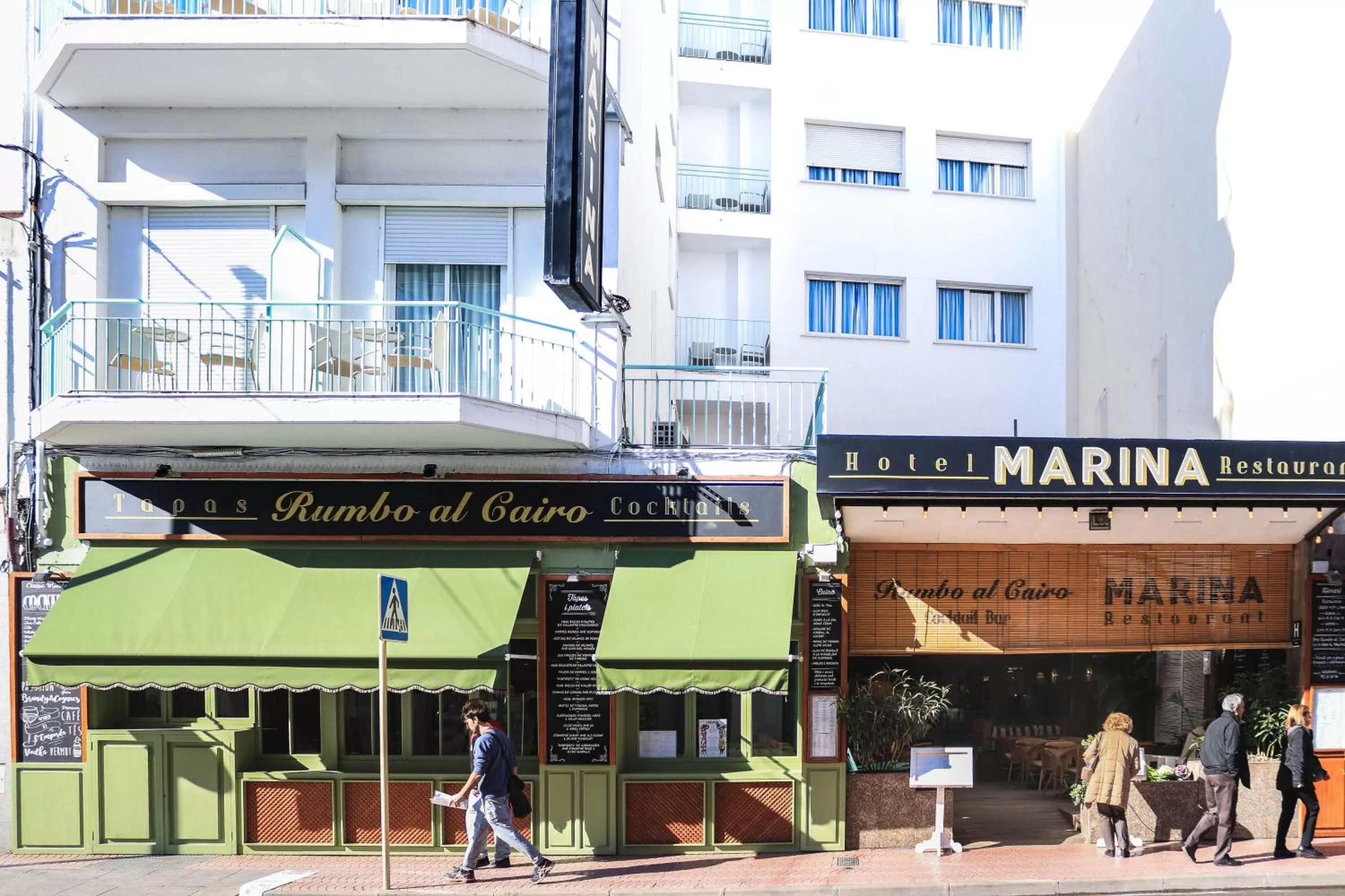 Facade/entrance in Hotel & Restaurant Marina Palamós