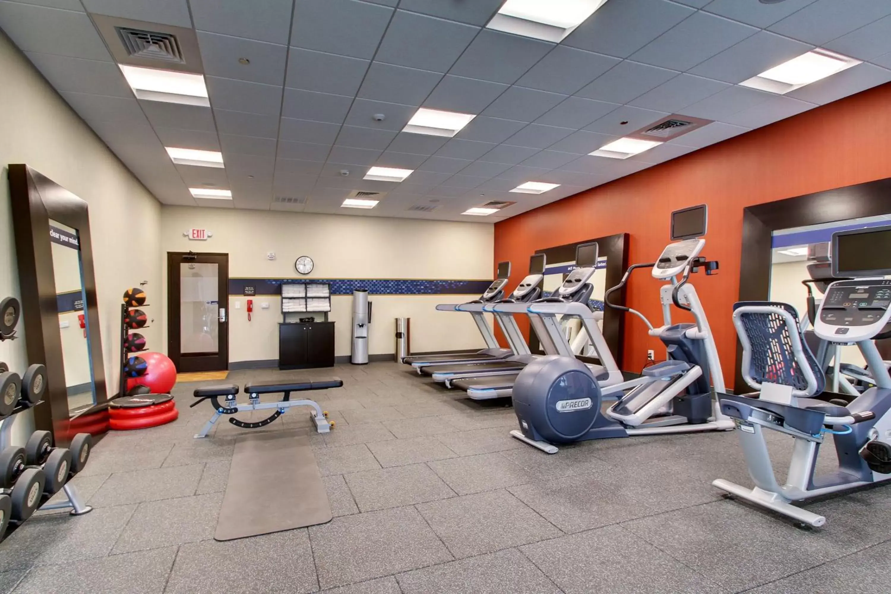 Fitness centre/facilities, Fitness Center/Facilities in Hampton Inn & Suites Greenville Airport