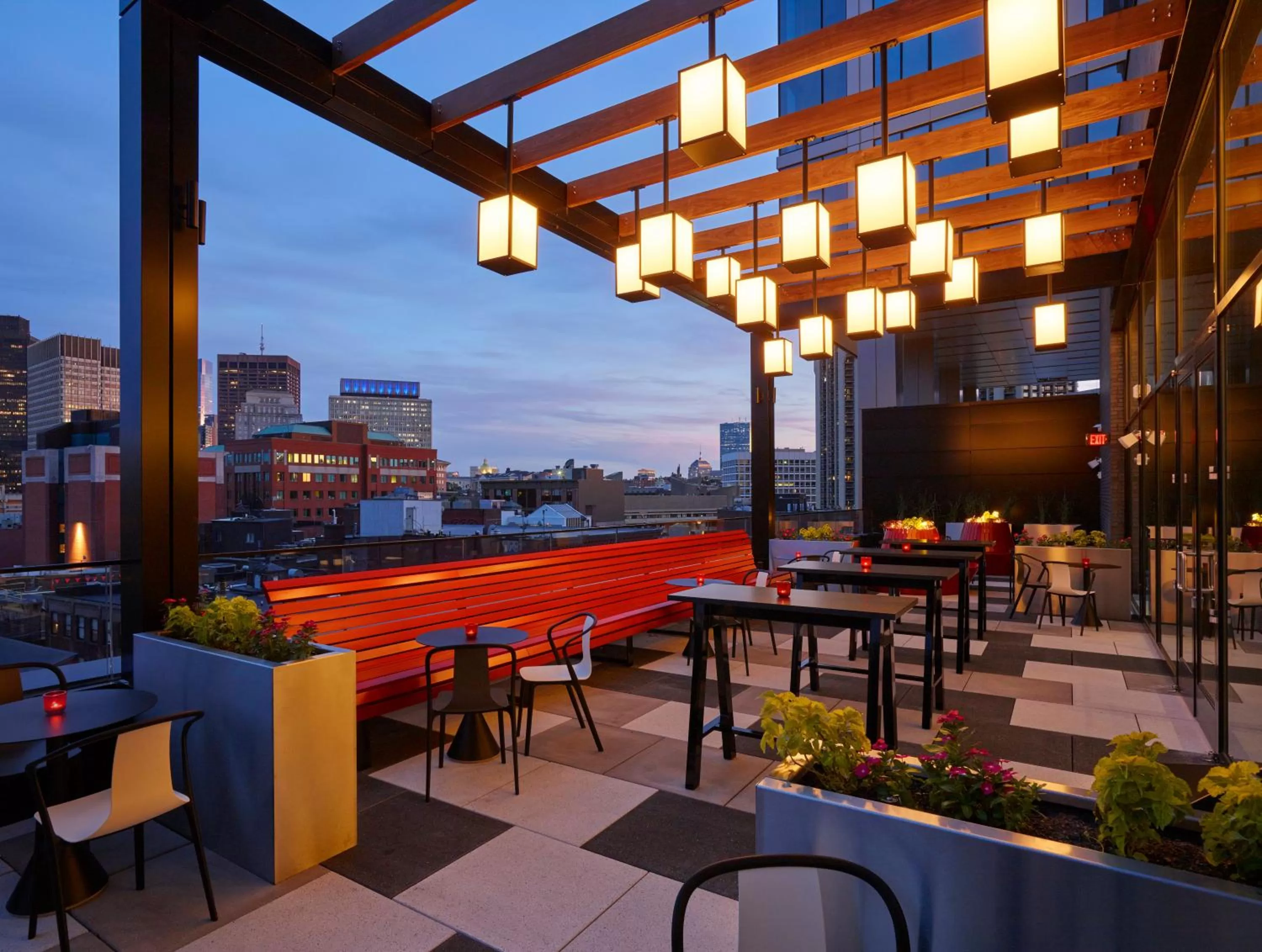 Balcony/Terrace in citizenM Boston North Station