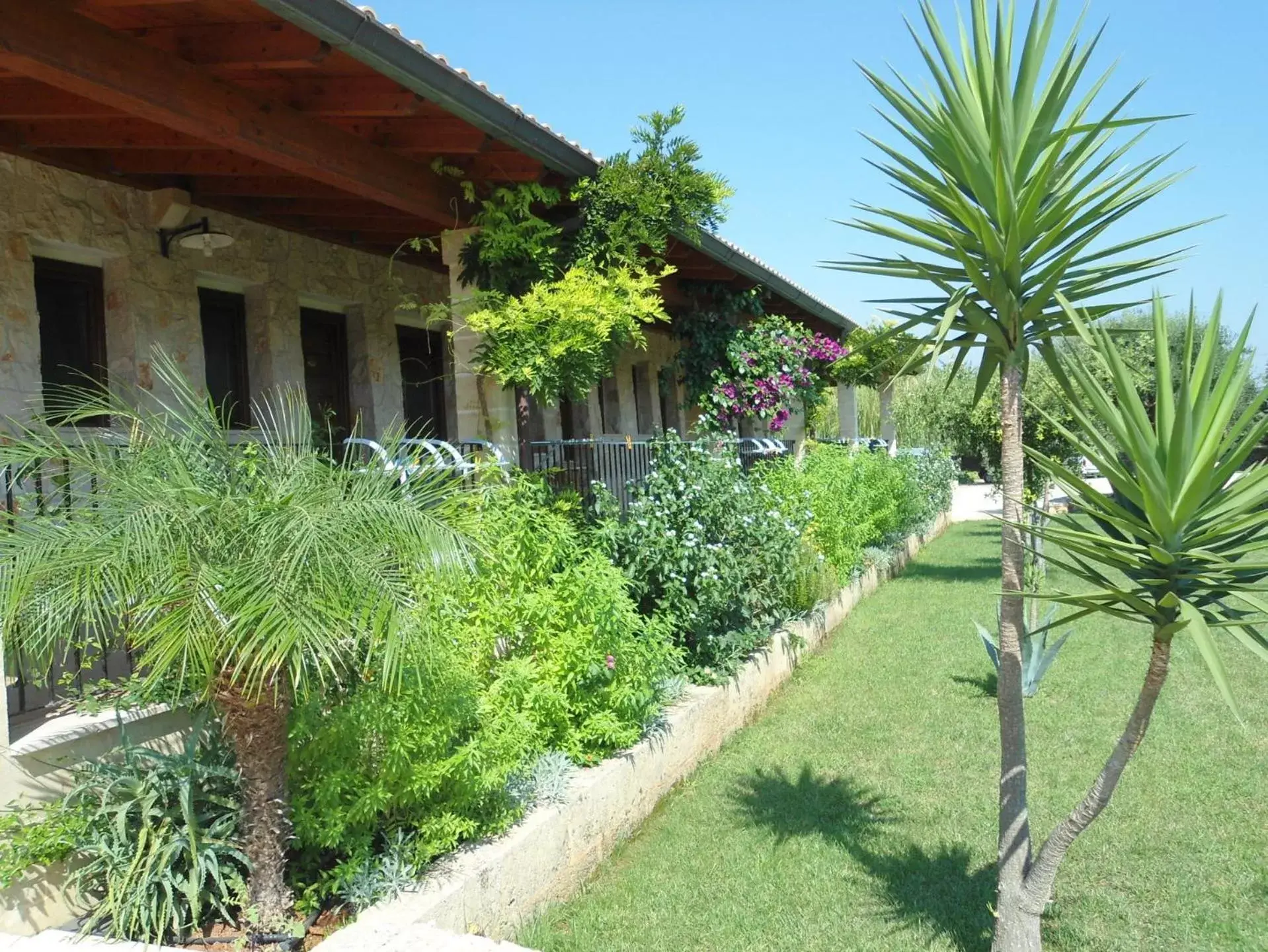 Garden in Hotel Masseria Le Pajare