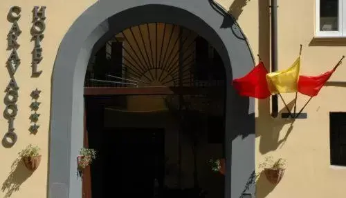Facade/entrance in Caravaggio Hotel