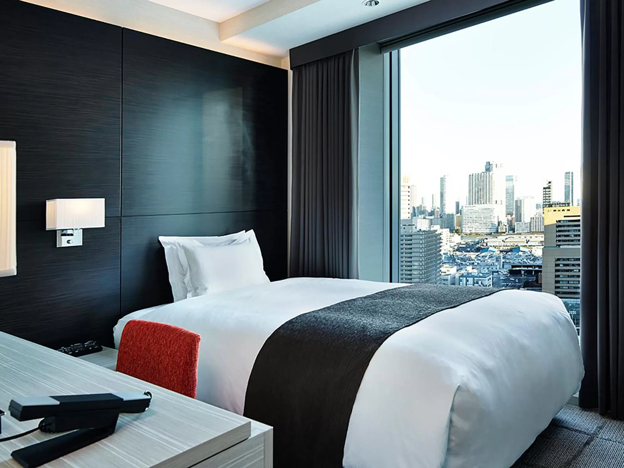 Photo of the whole room, Bed in Mitsui Garden Hotel Ginza Premier