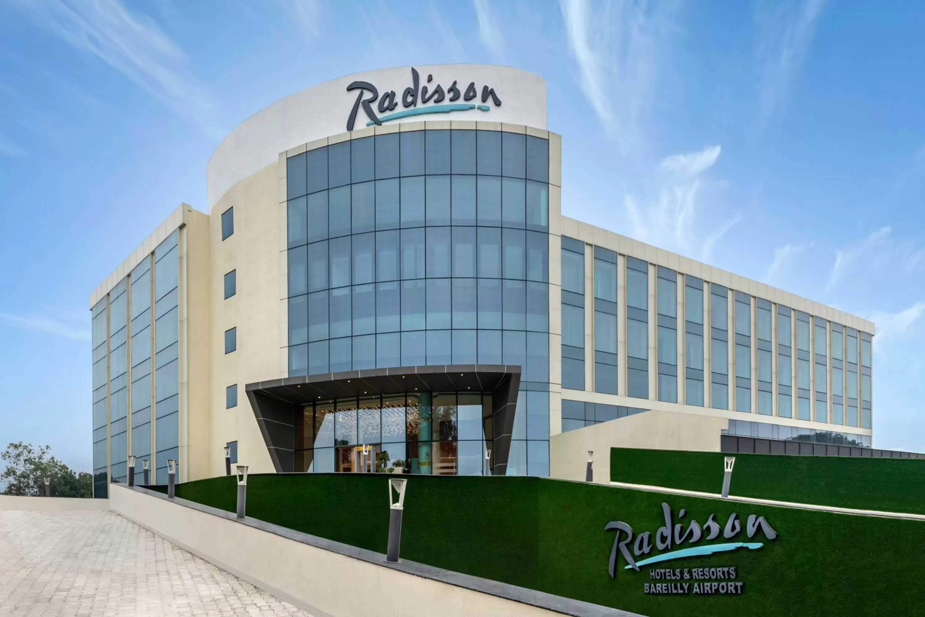 Property building in Radisson Hotel Bareilly Airport