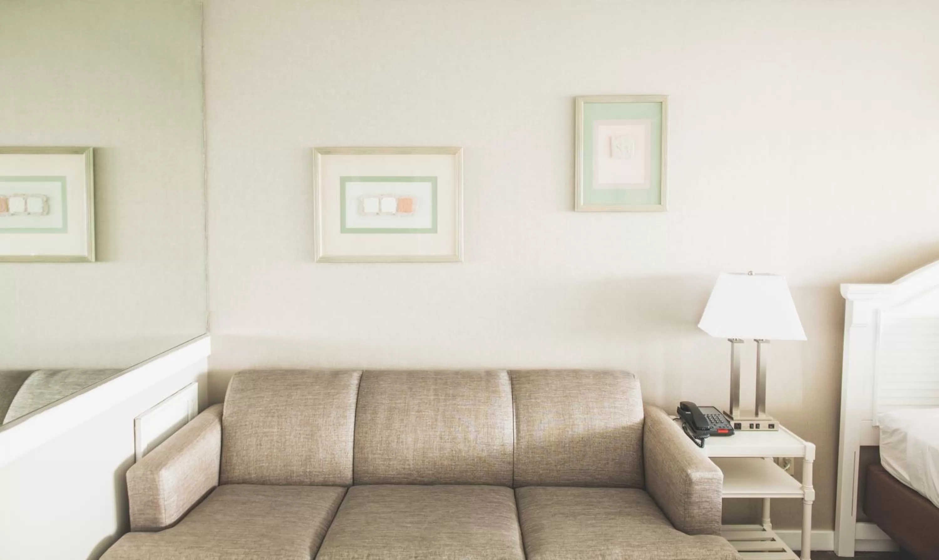 Seating area in Surf Club Oceanfront Hotel