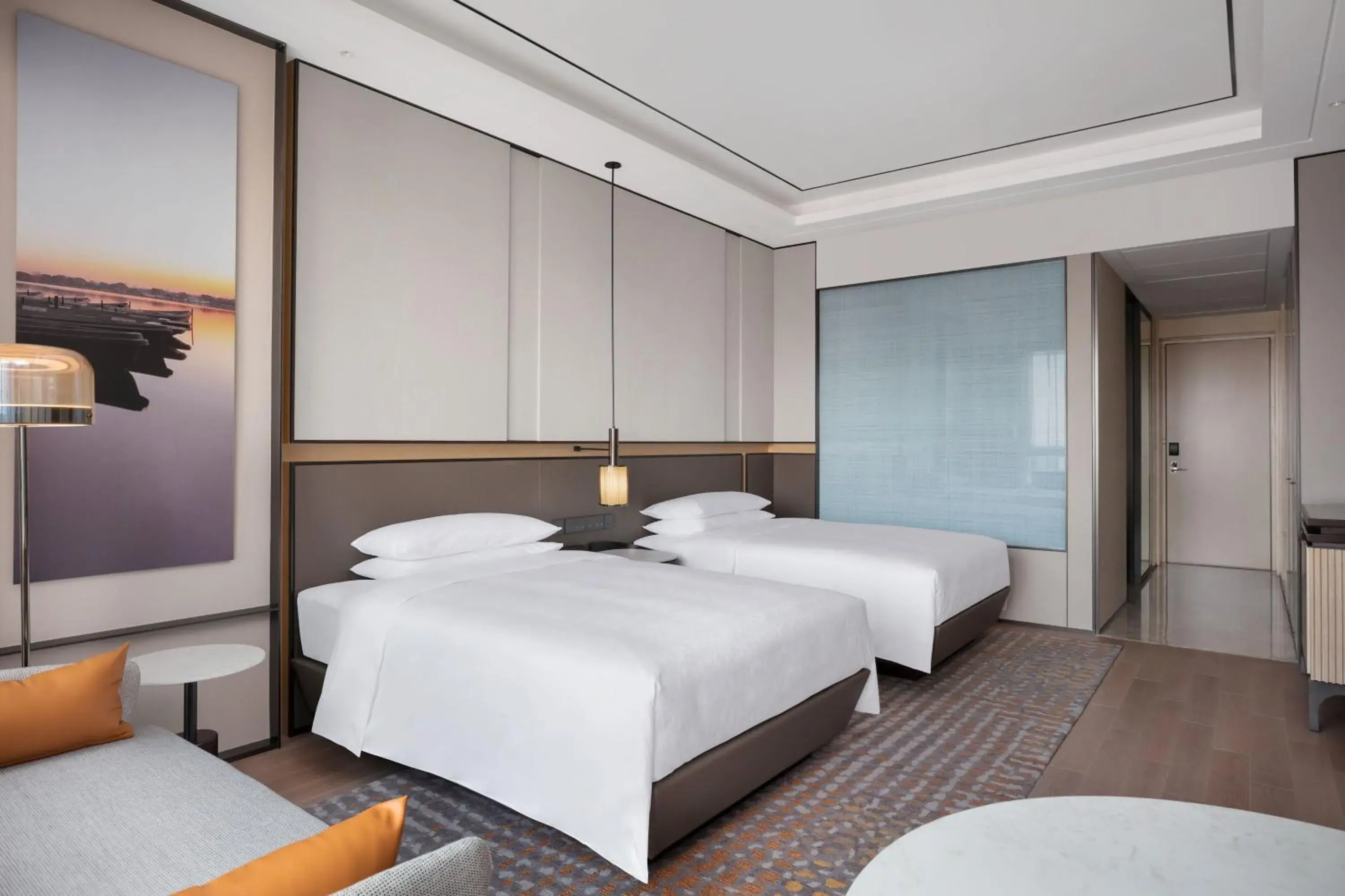 Deluxe, Guest room, 2 Twin/Single Bed(s), City view in Sheraton Shanghai Fengxian Deluxe, Guest room, 2 Twin/Single Bed(s), City view in Sheraton Shanghai Fengxian