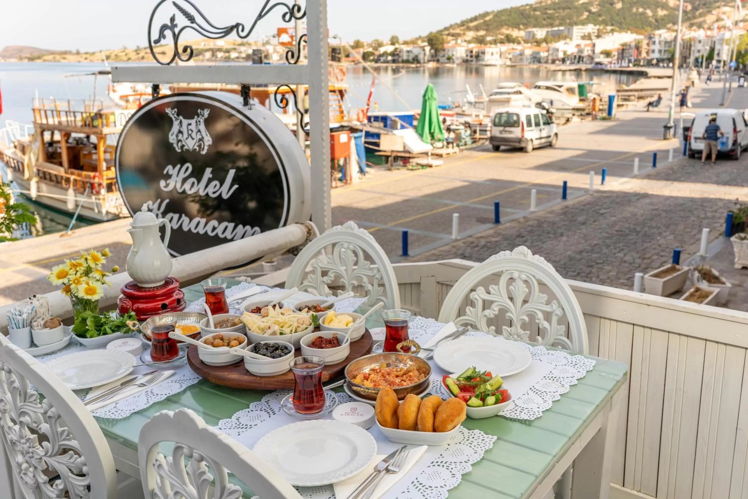 Balcony/Terrace in Hotel Karacam