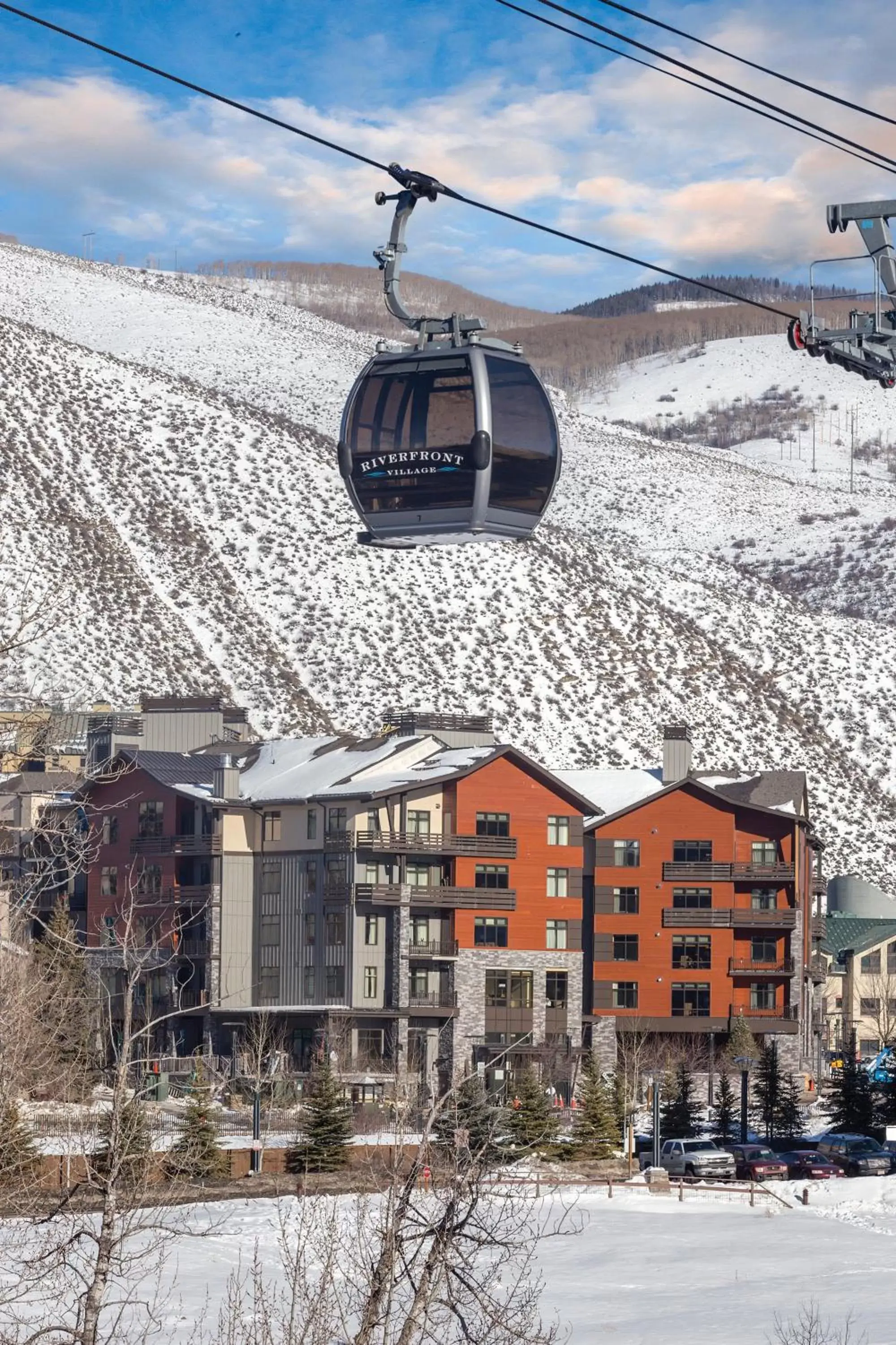 Property building, Winter in Club Wyndham Resort at Avon