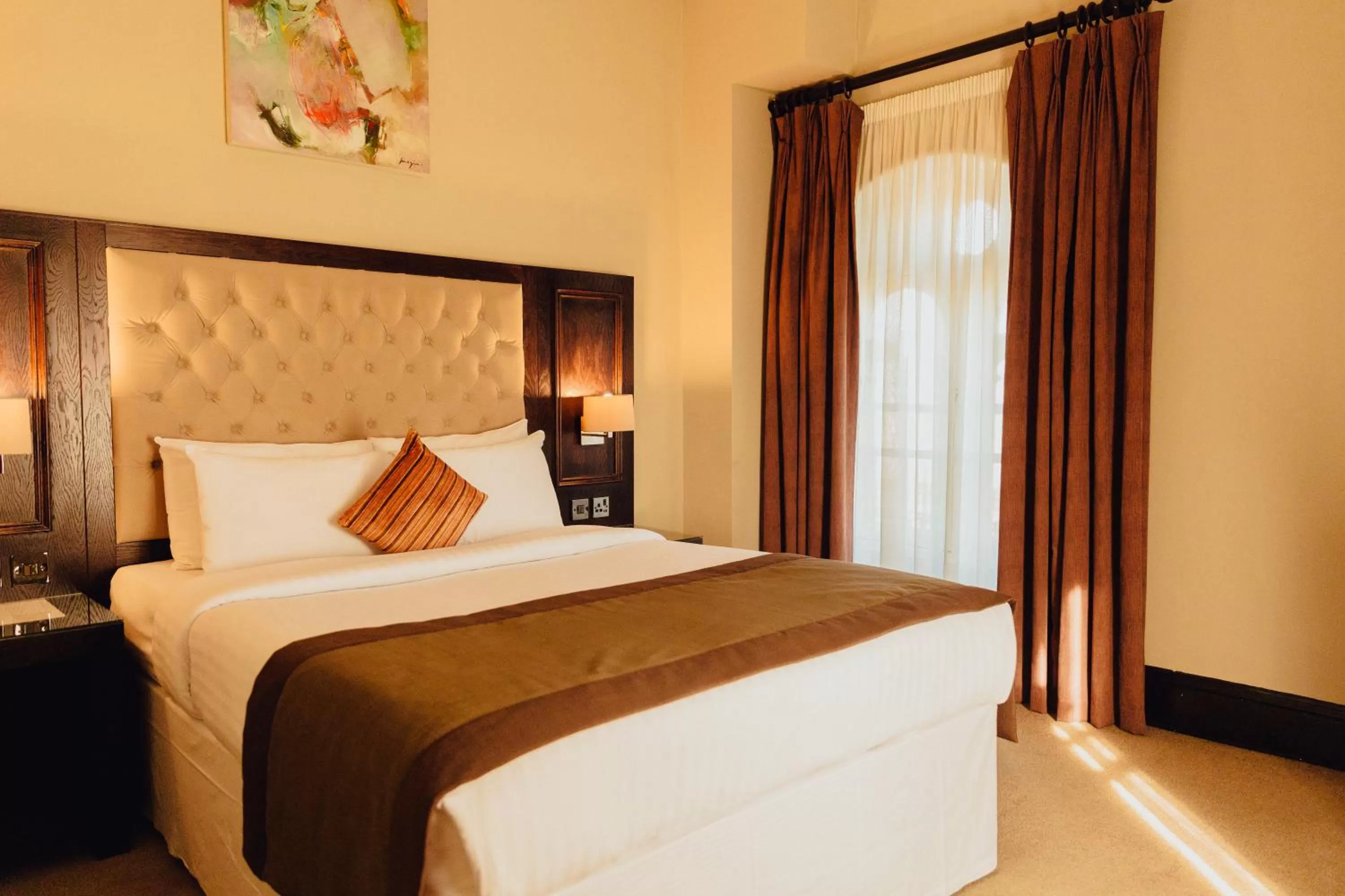 Bed in Great Victoria Hotel