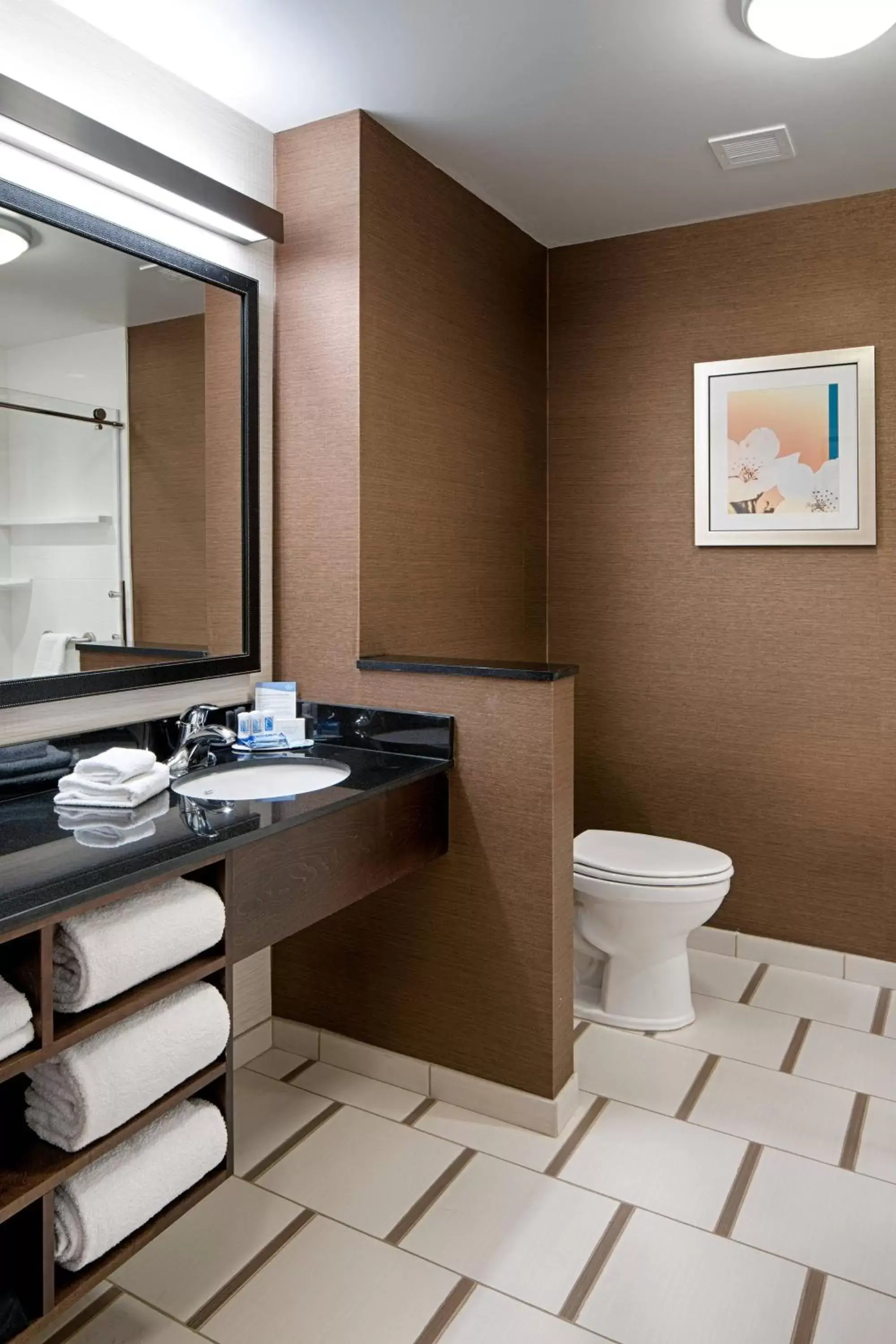Bathroom in Fairfield Inn & Suites by Marriott Columbus Dublin