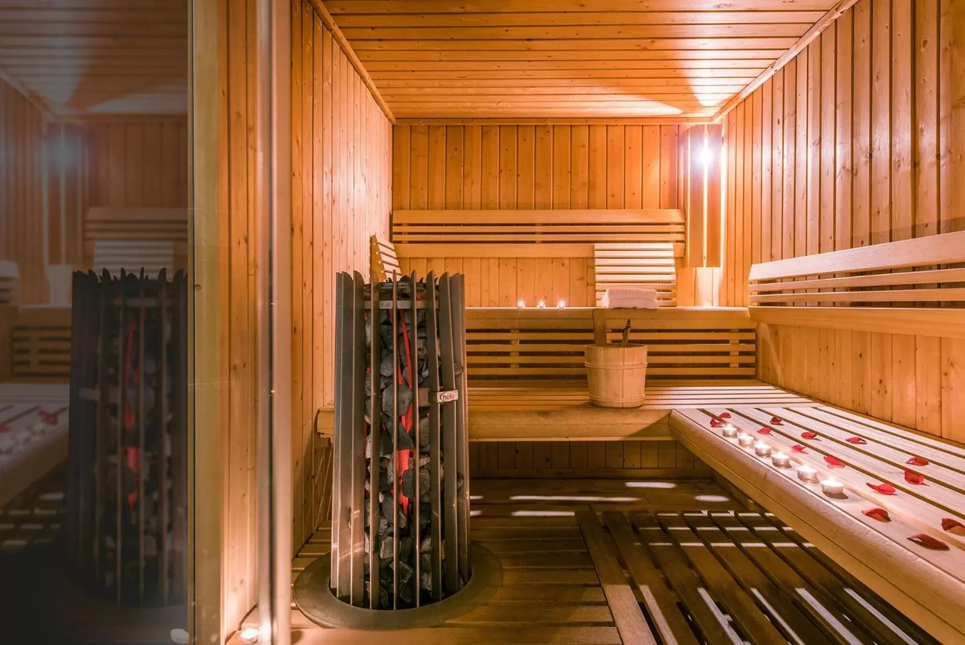 Sauna in Grand Hotel Riva