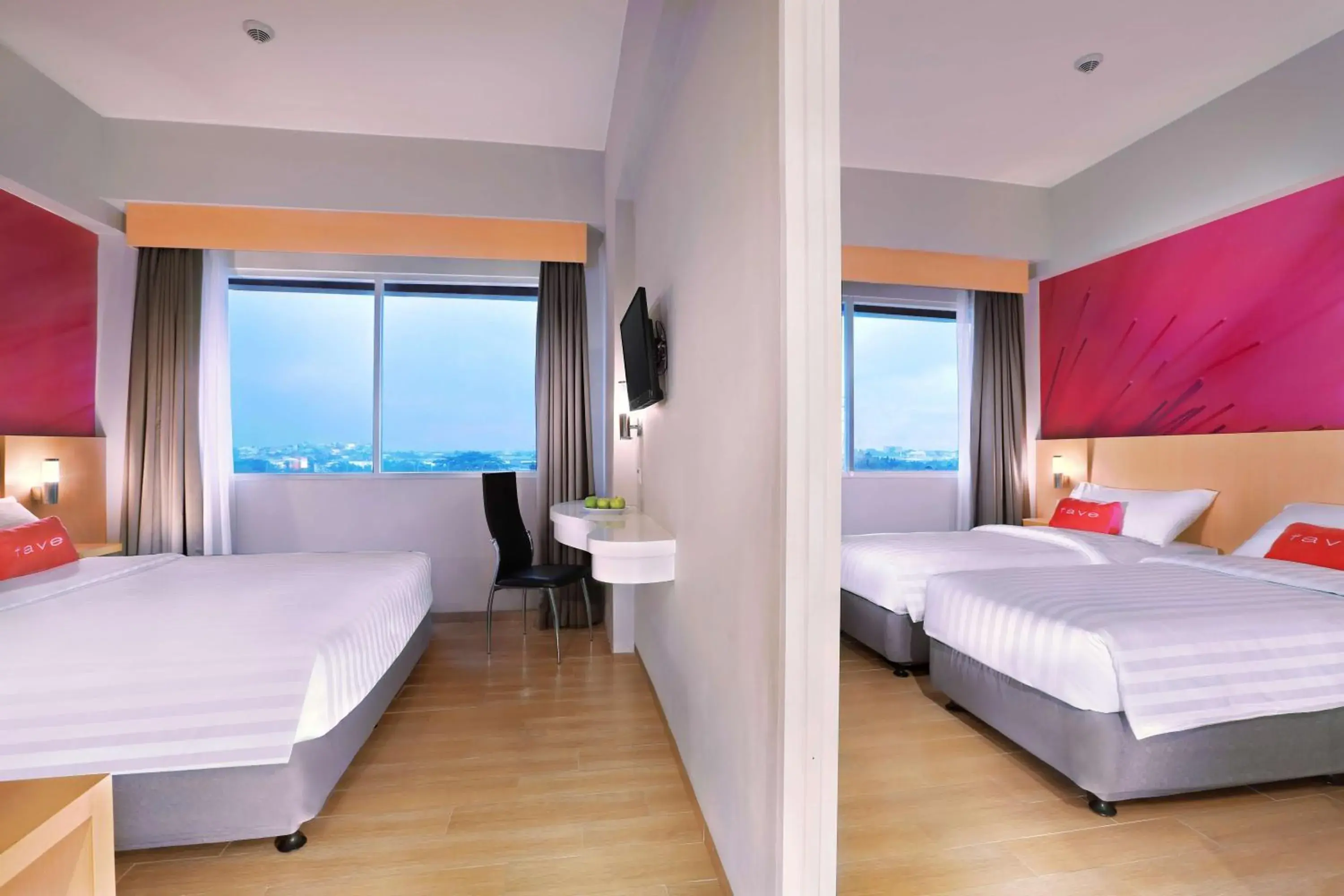 Photo of the whole room, Bed in favehotel Jababeka Cikarang Photo of the whole room, Bed in favehotel Jababeka Cikarang