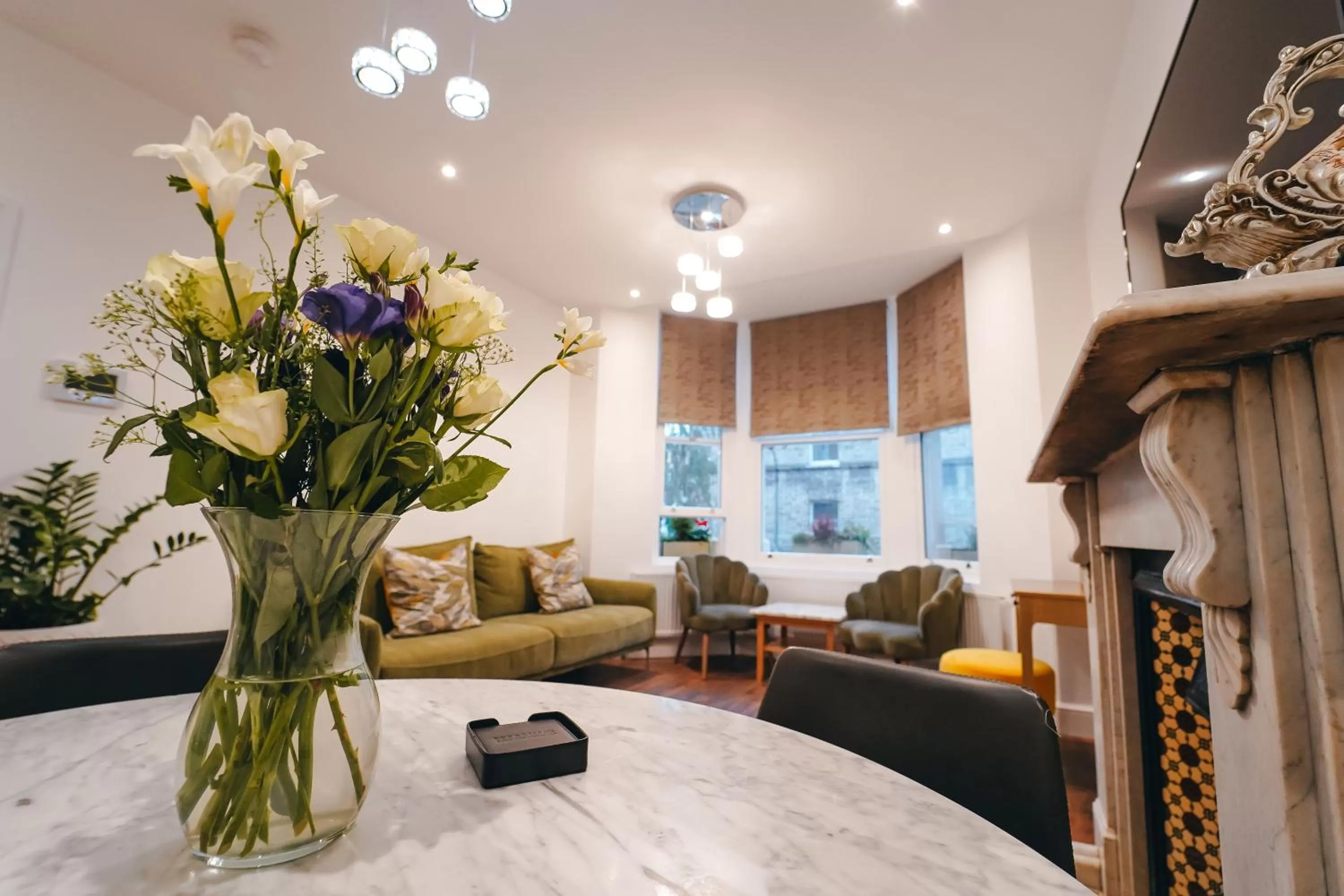 Living room in The Avonmore Olympia