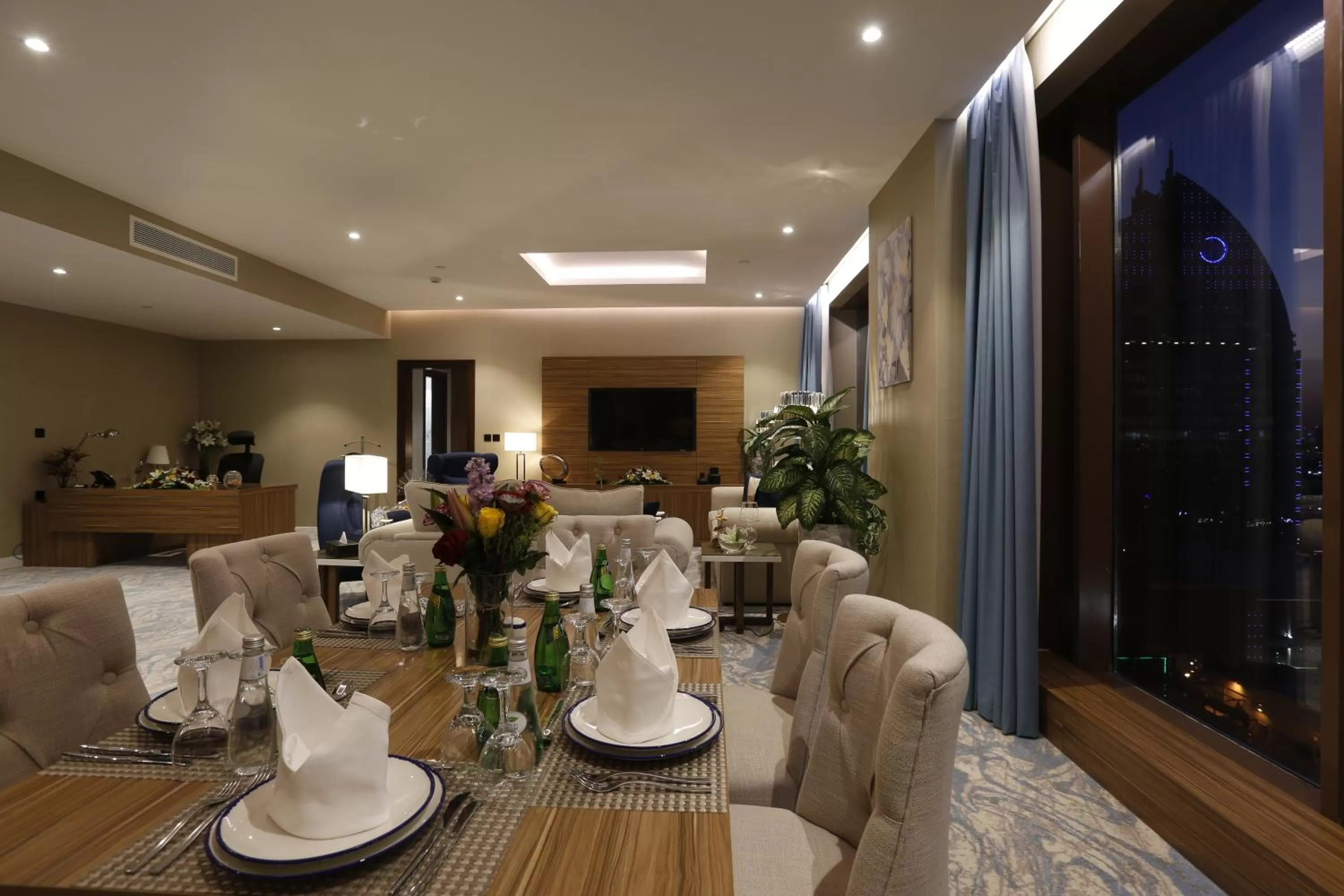 Living room in Cantonal Hotel by Warwick