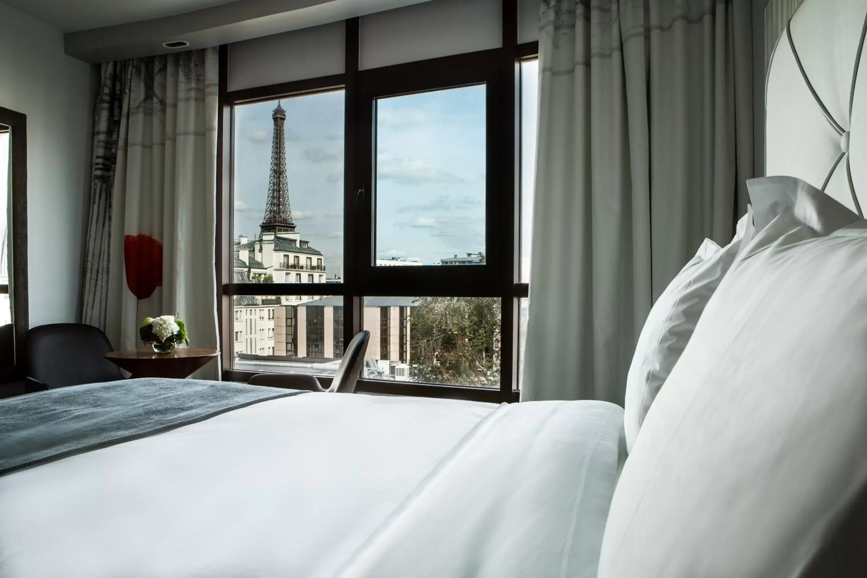 Decorative detail, Bed in Le Parisis - Paris Tour Eiffel