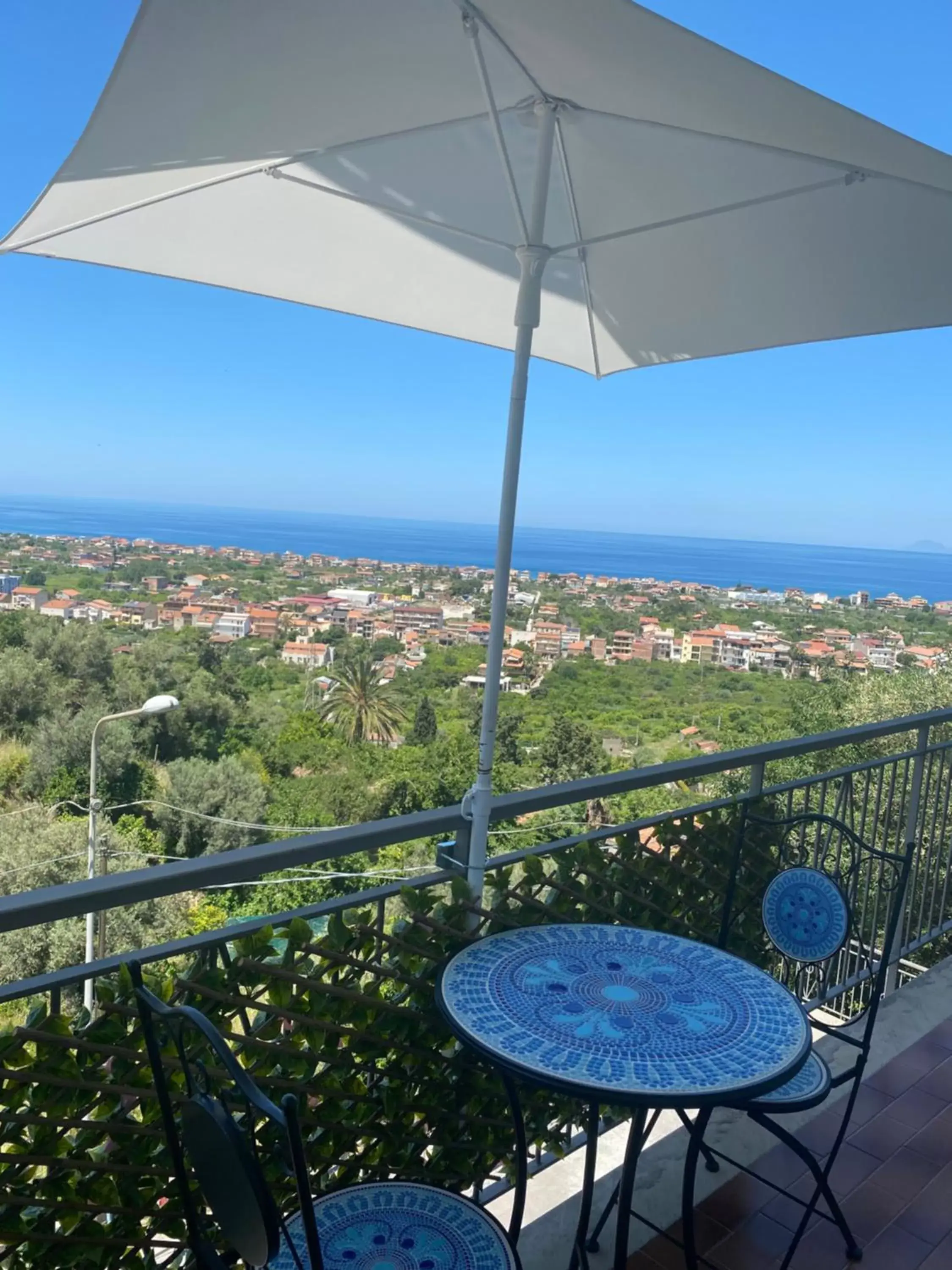 Balcony/Terrace in B&B Il Tramonto