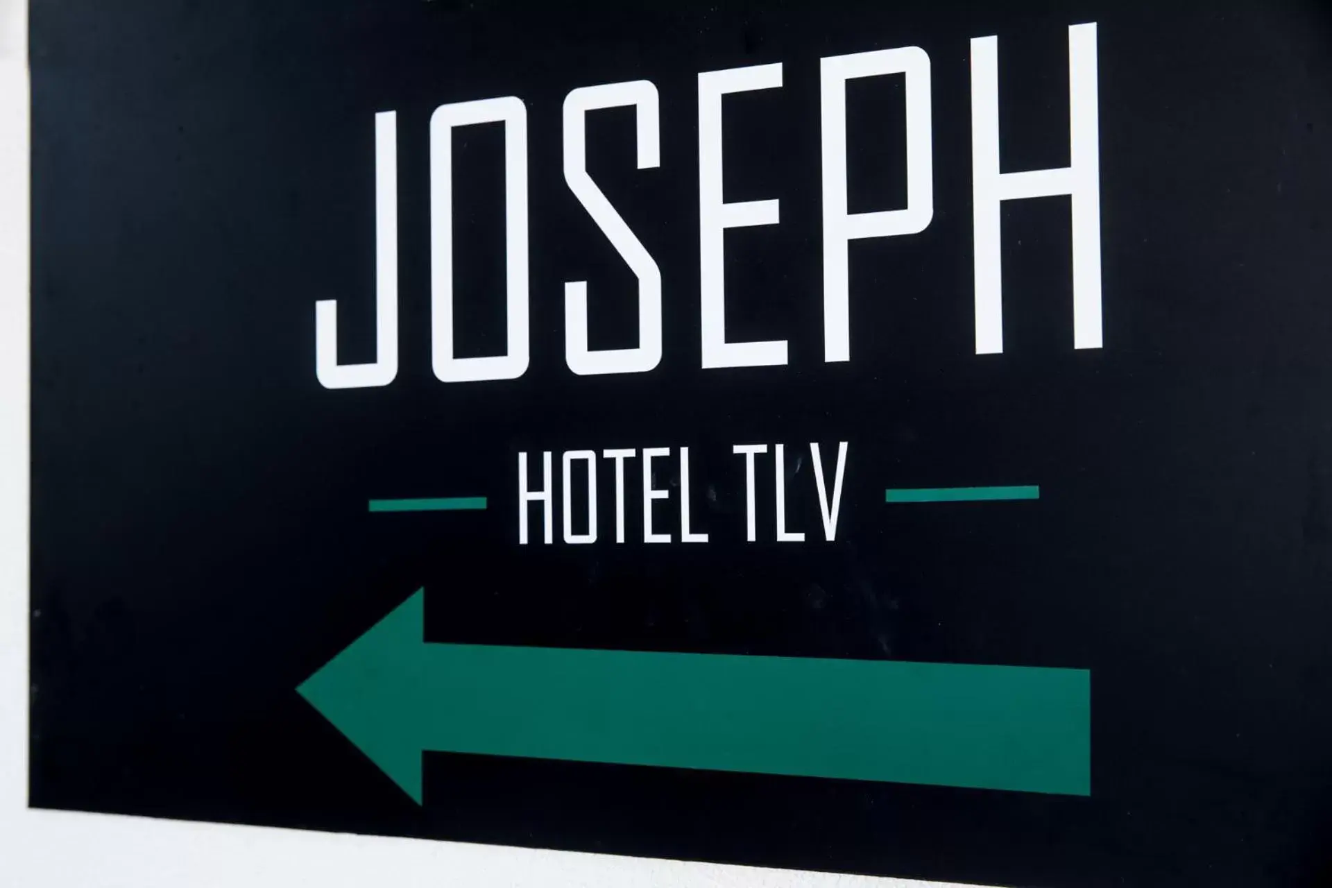 Property logo or sign in Joseph Hotel TLV