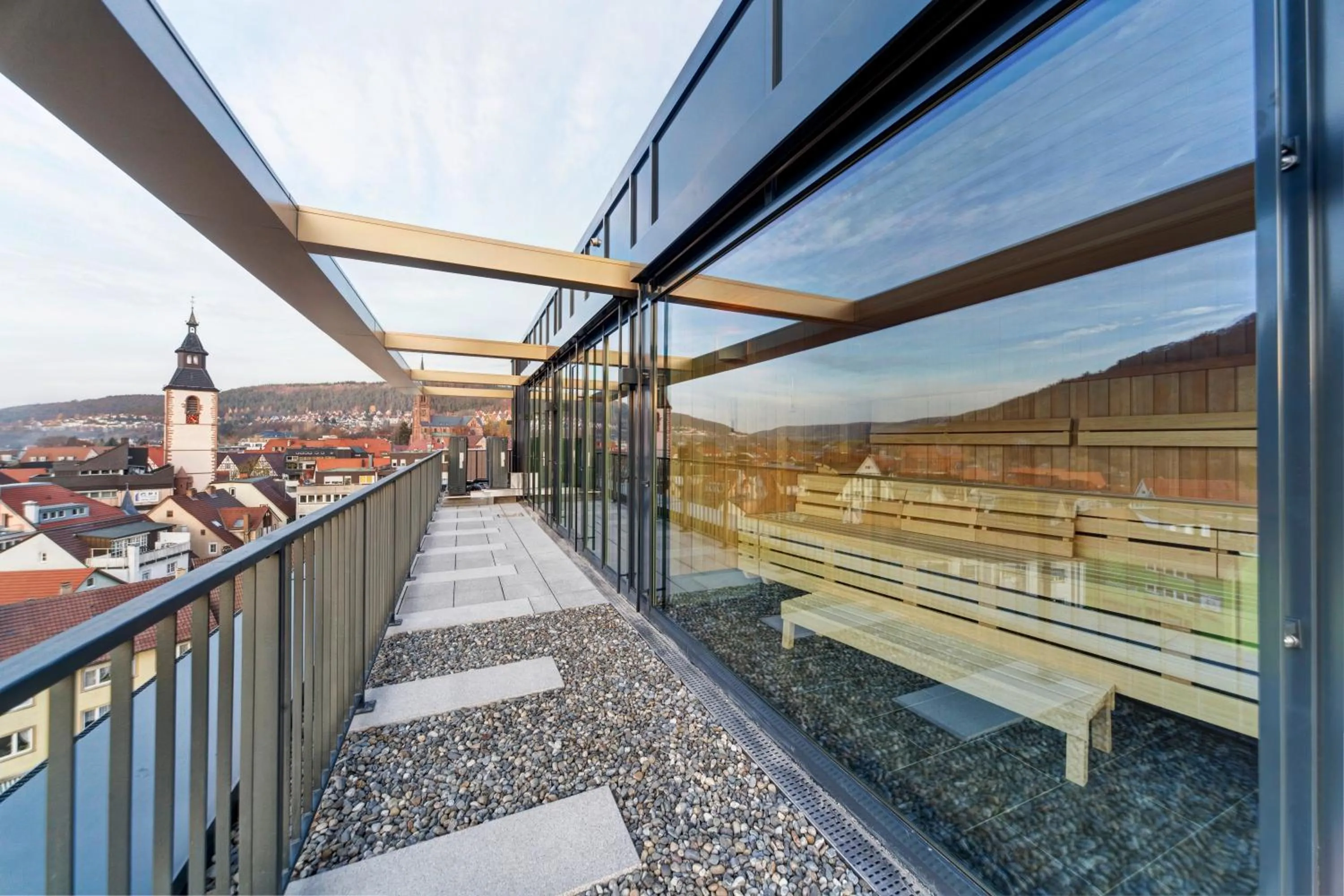 City view in ibis Styles Nagold-Schwarzwald