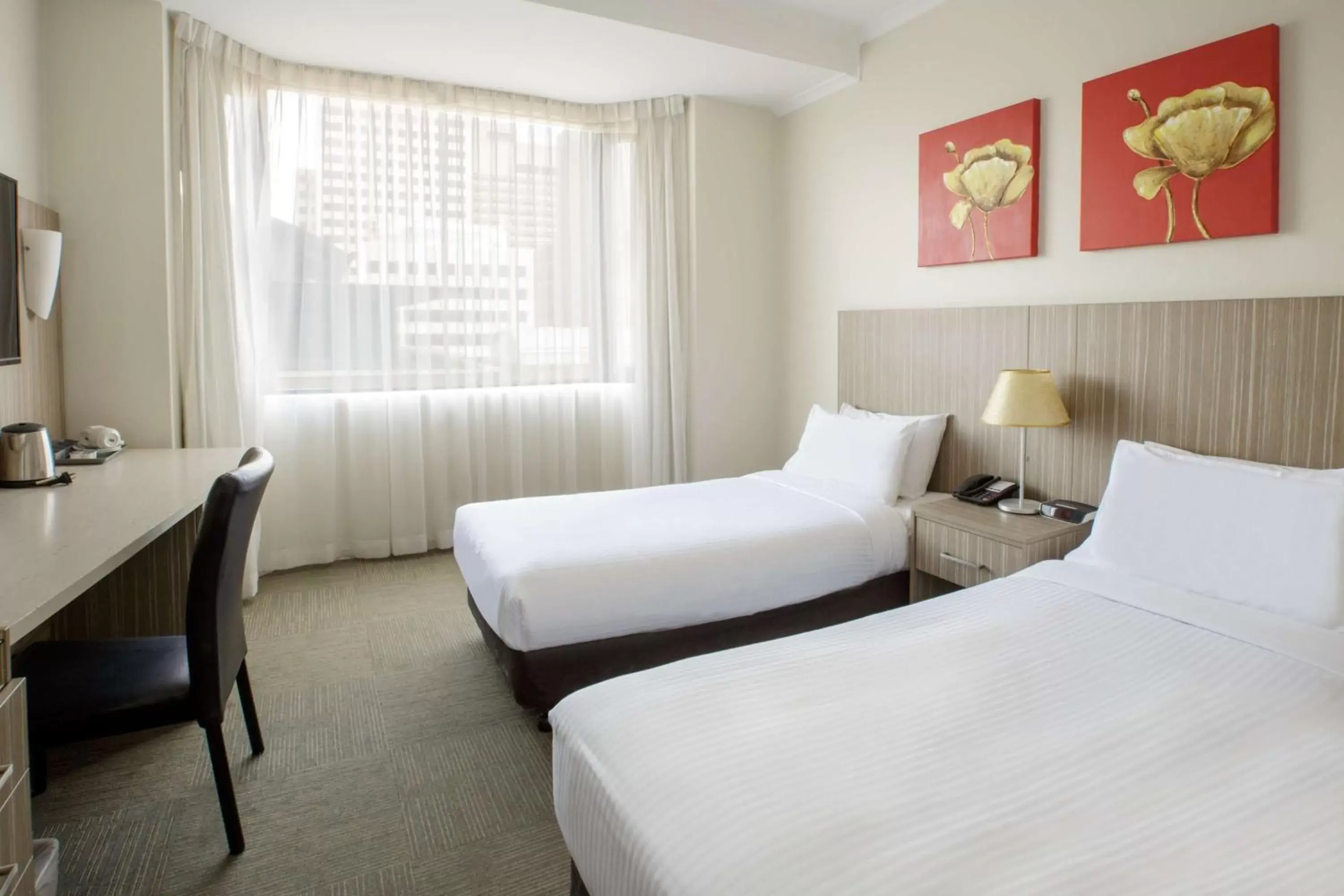 Bed in Metro Hotel Marlow Sydney Central