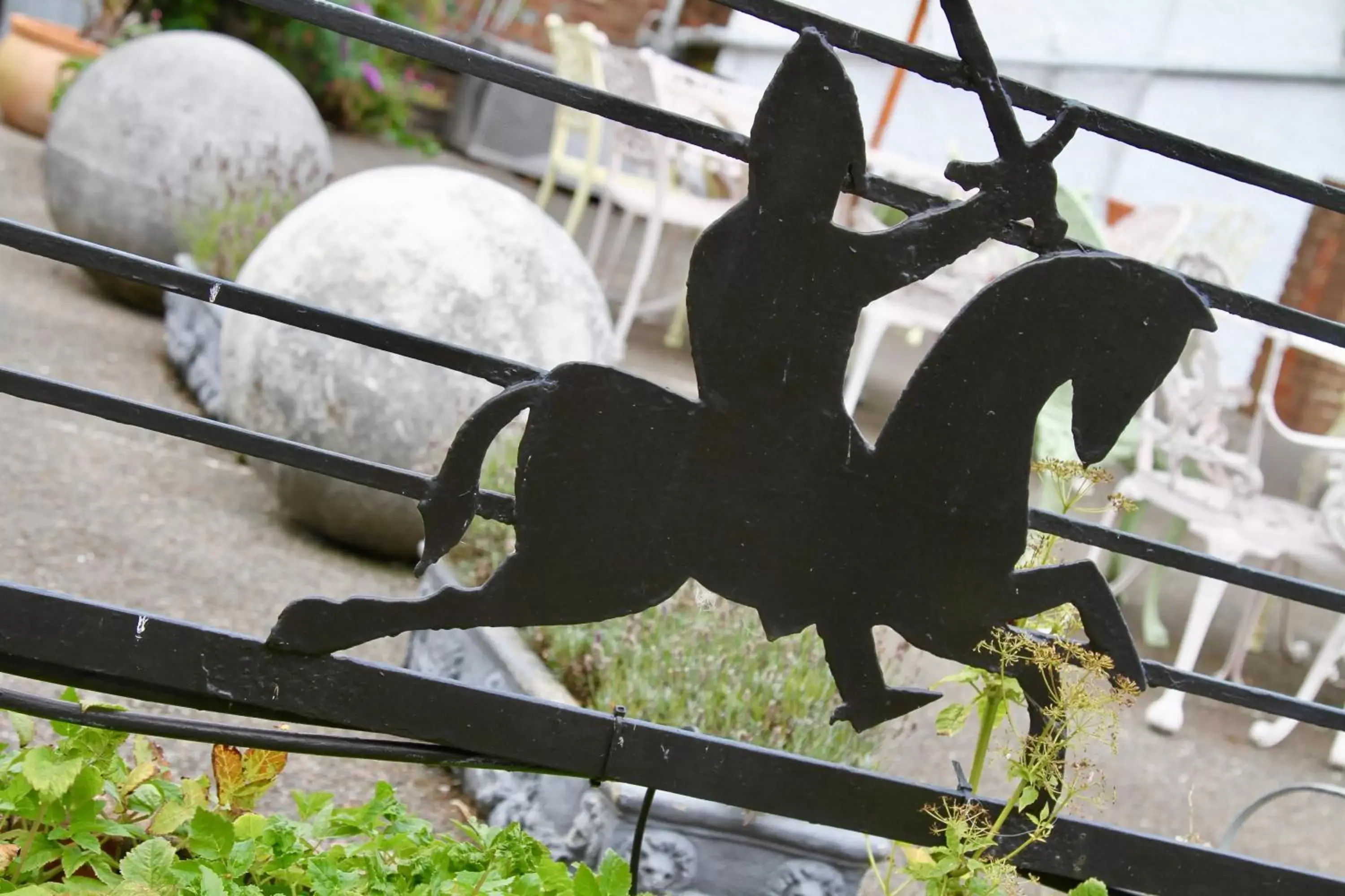 Balcony/Terrace in Chequers Inn