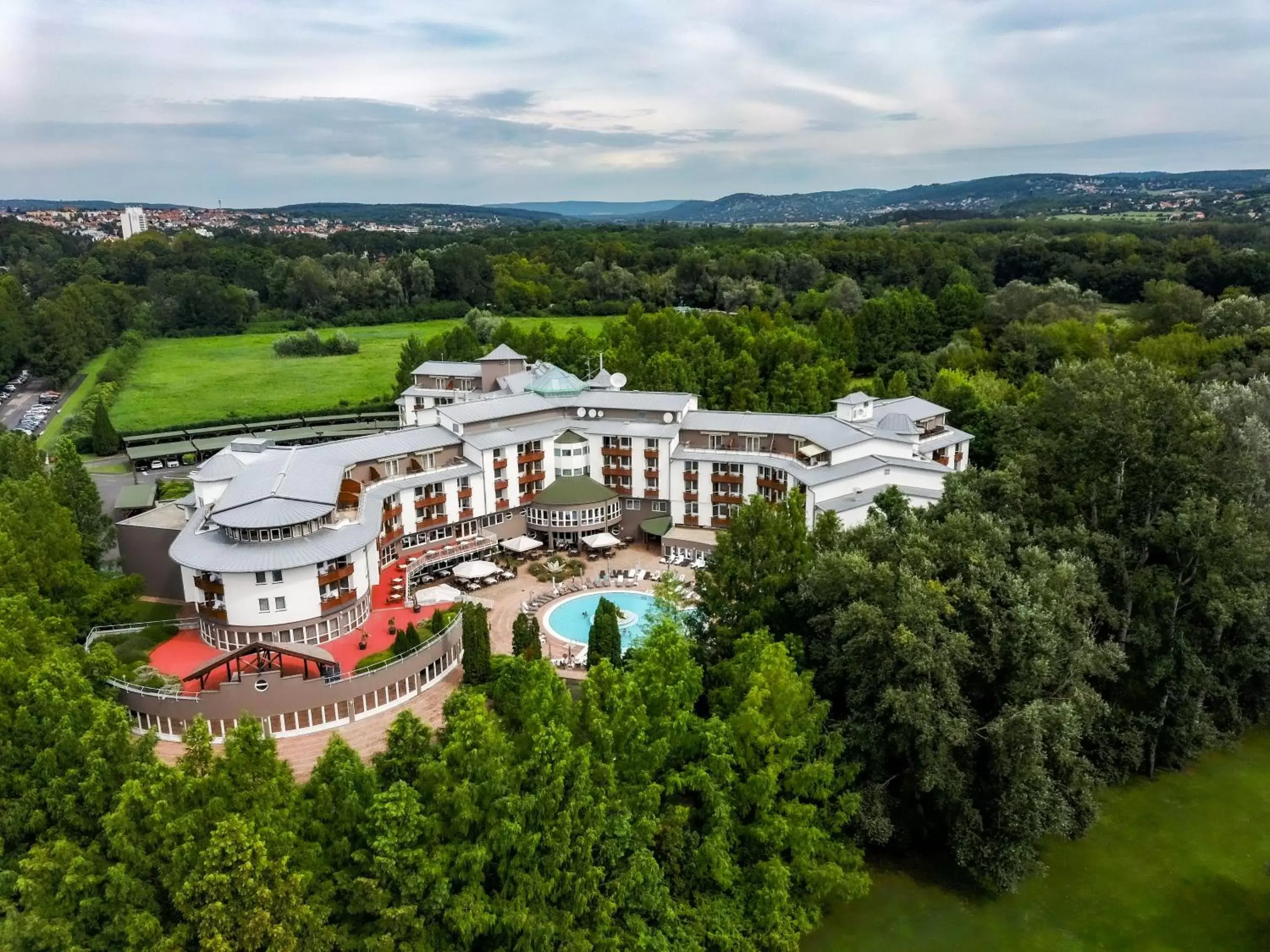 Property building, Bird's-eye View in Lotus Therme Hotel & Spa