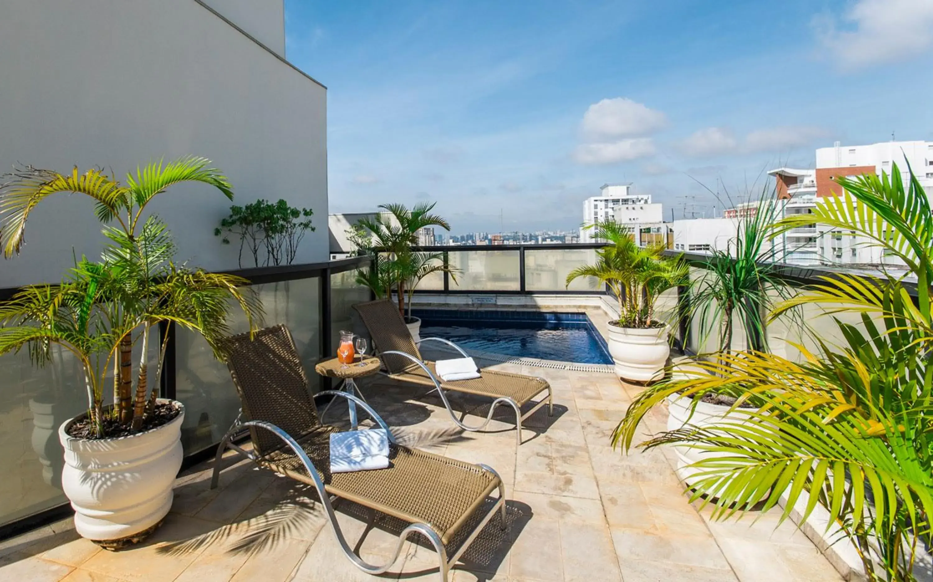 Solarium, Patio/Outdoor Area in Transamerica Executive Bela Cintra (Paulista)