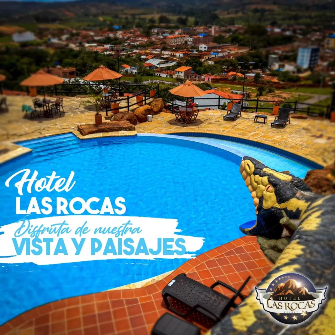Pool view in Hotel Las Rocas Resort Villanueva
