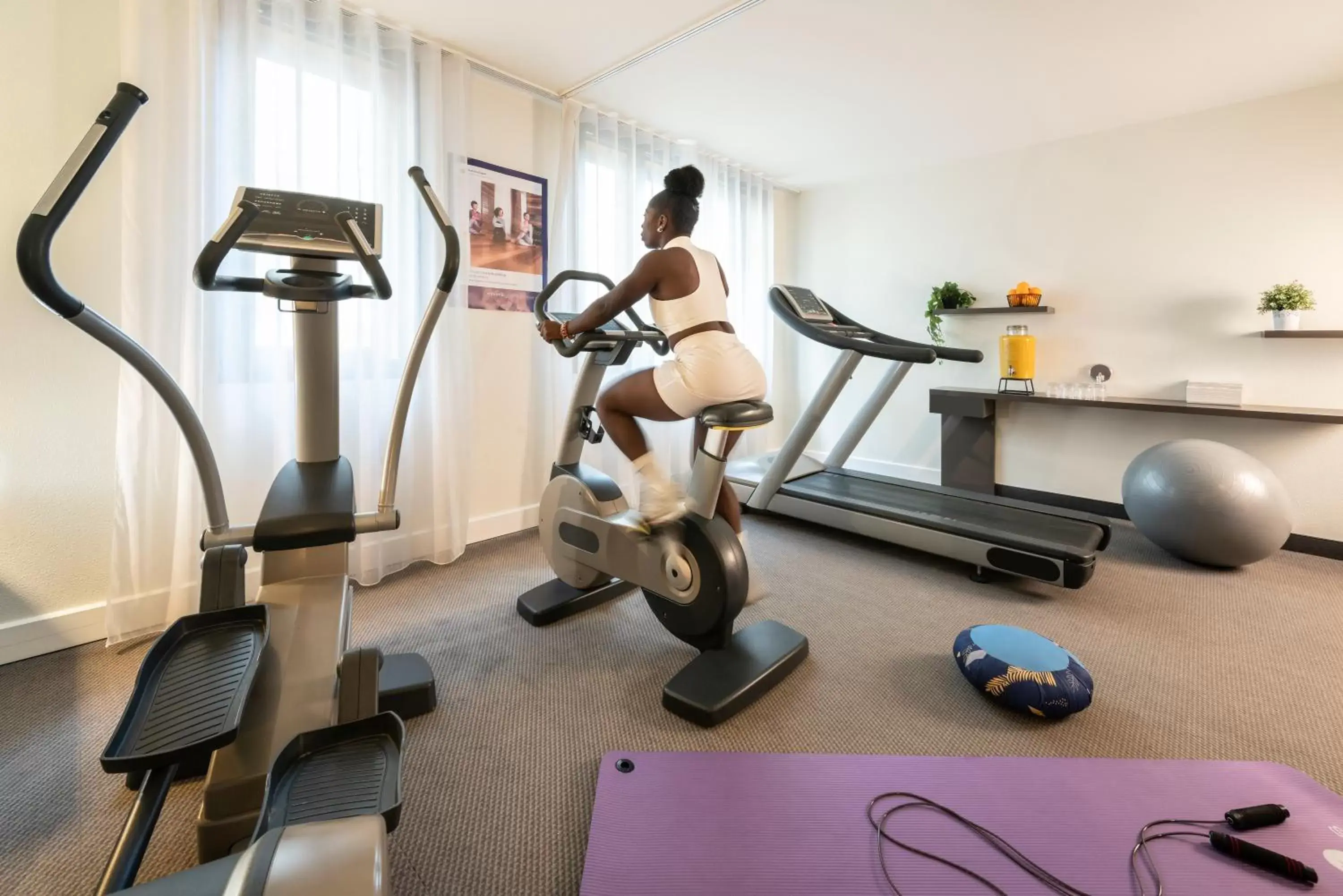 Fitness centre/facilities, Fitness Center/Facilities in Novotel Suites Paris CDG Airport Villepinte