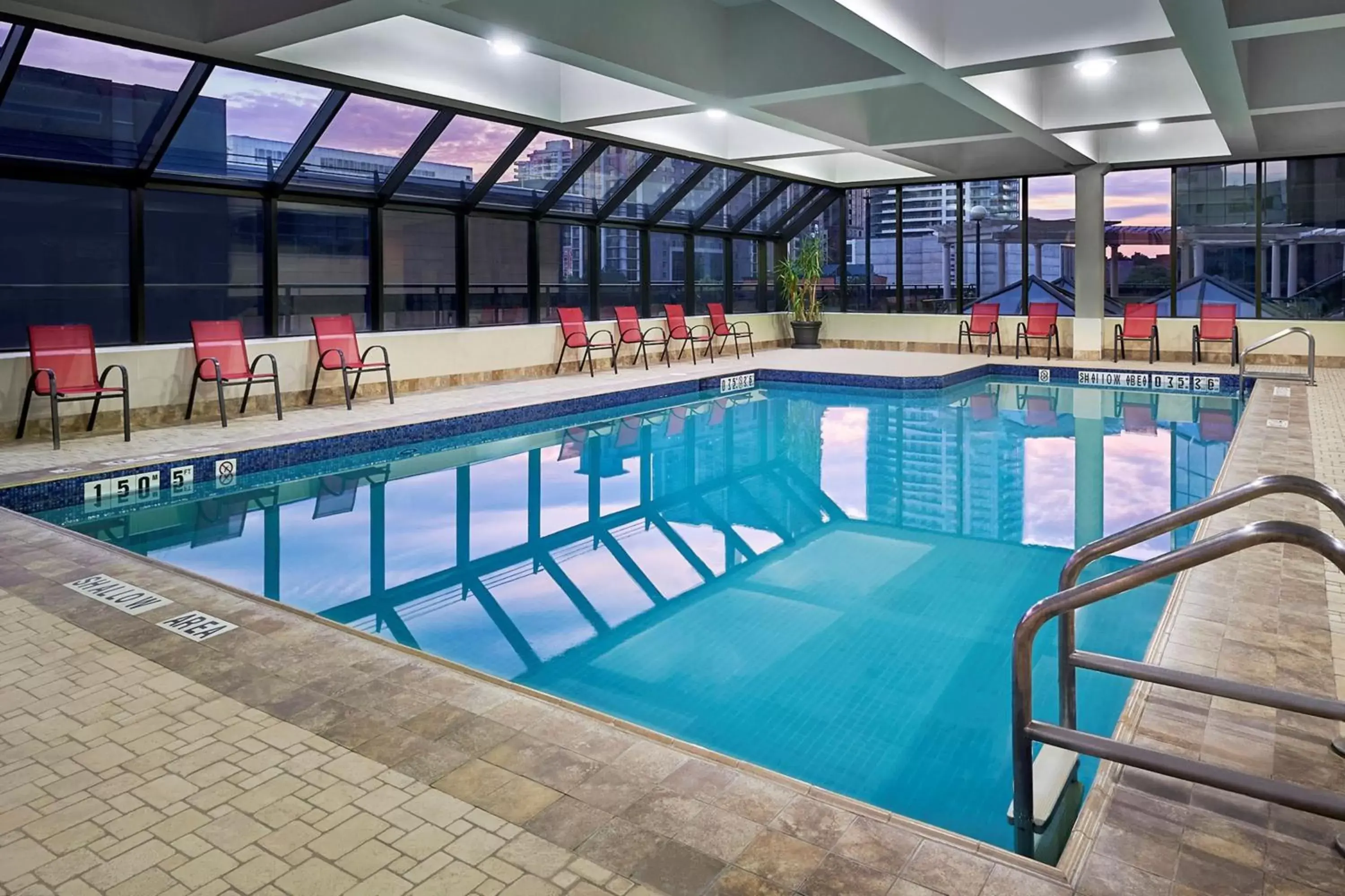 Swimming Pool in Sheraton Hamilton Hotel