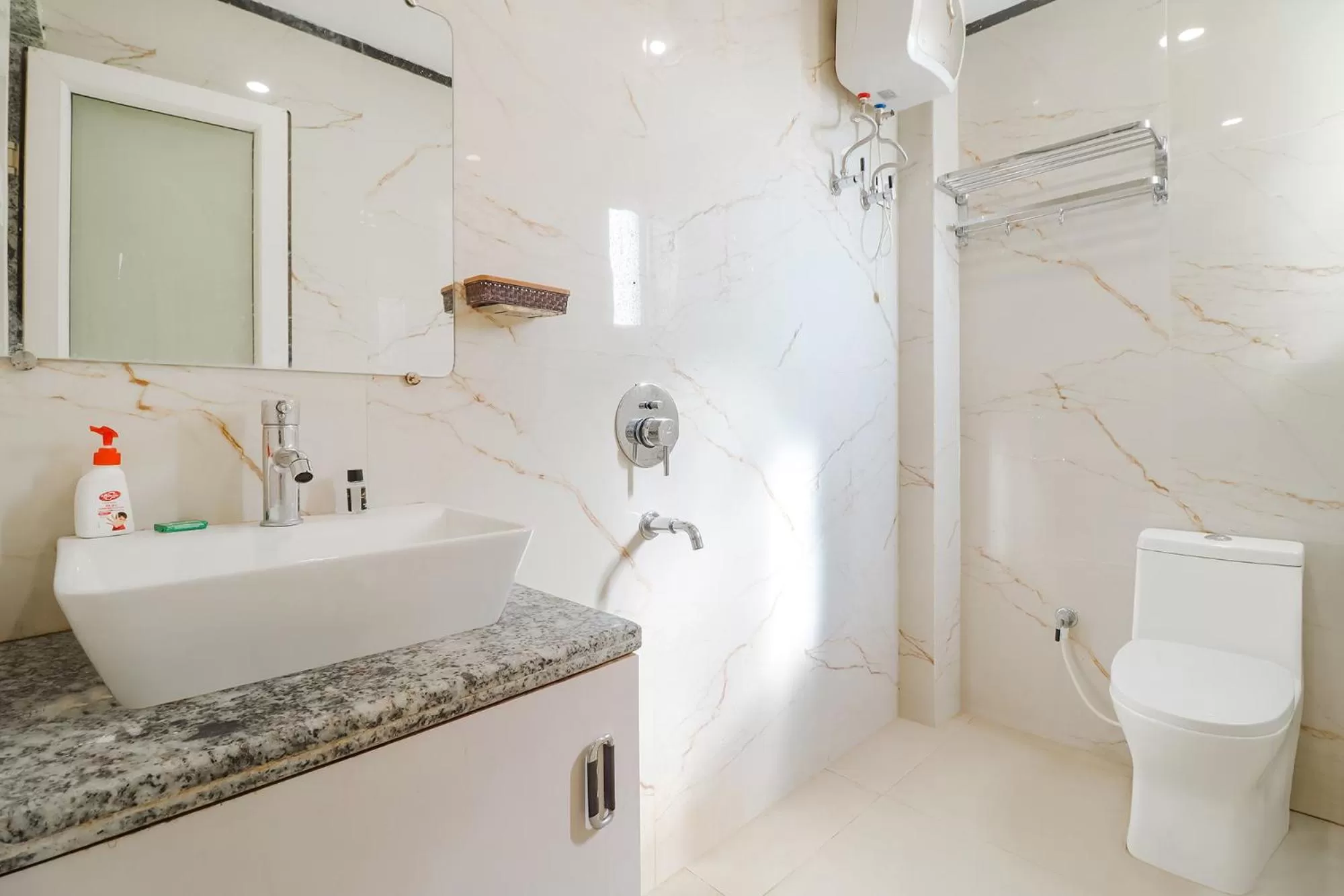 Bathroom in FabHotel Holiday Grand