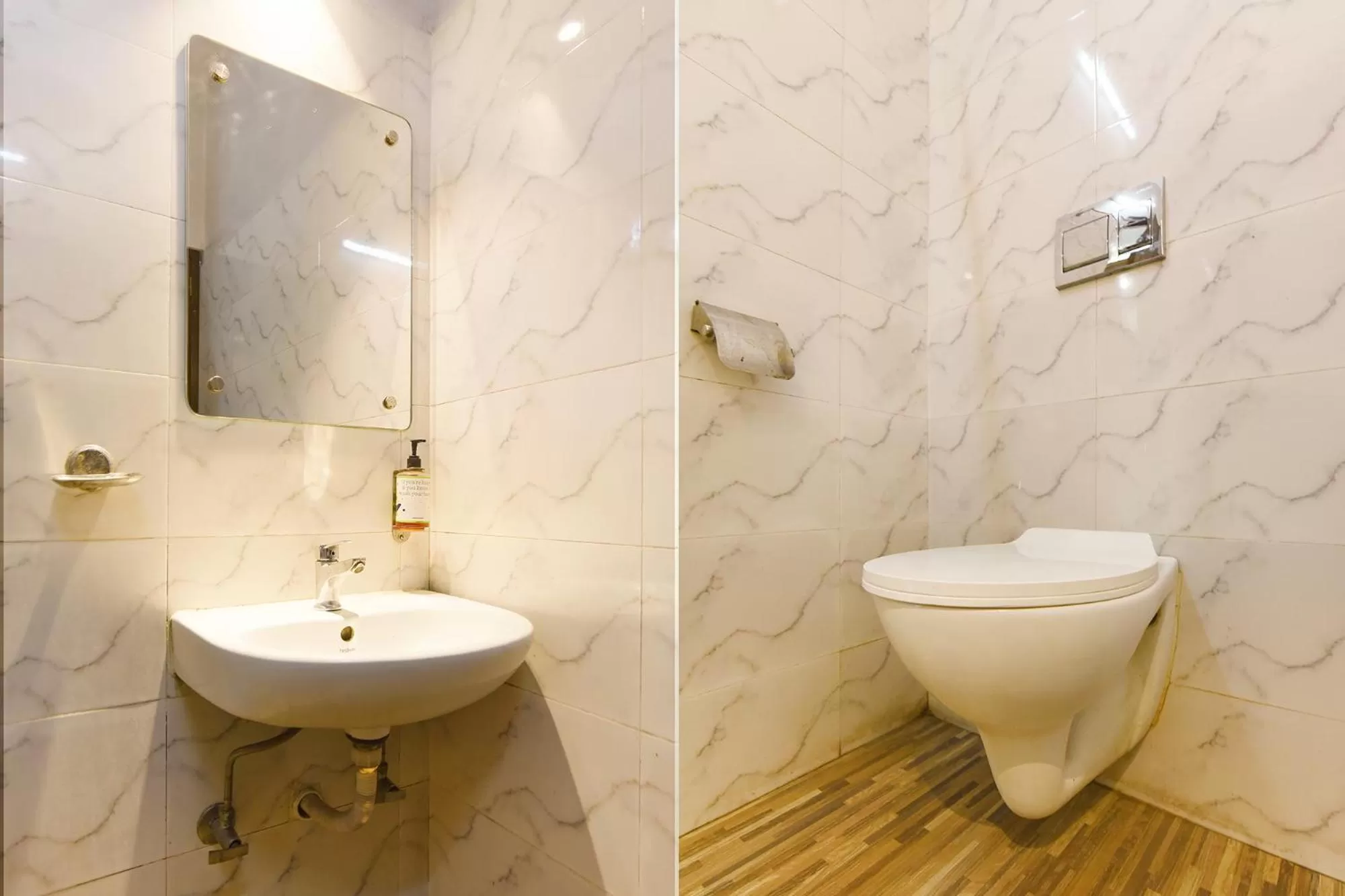 Bathroom in FabHotel The Eden Ruby