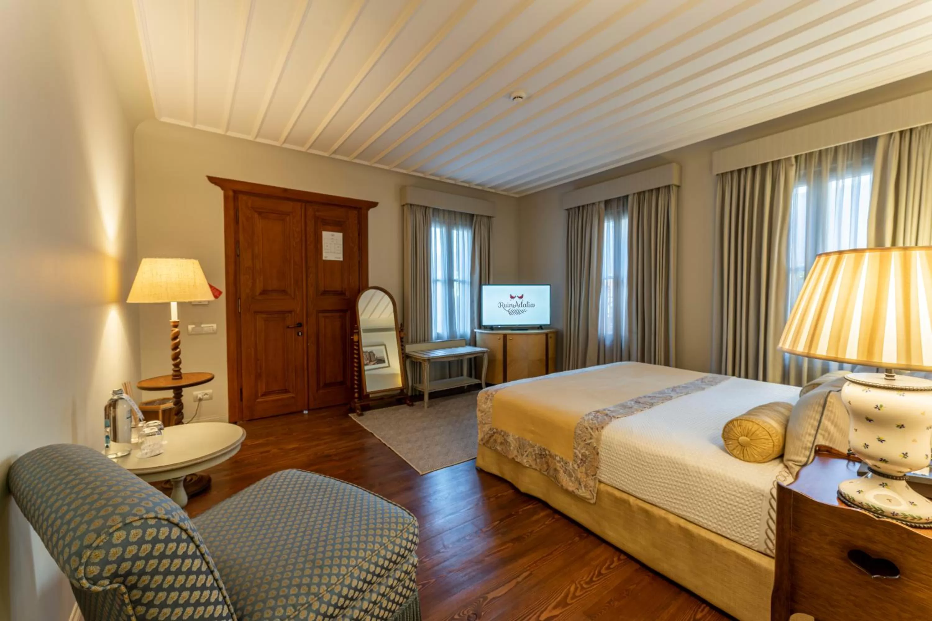 Photo of the whole room, Bed in RuinAdalia Hotel - Adult Only