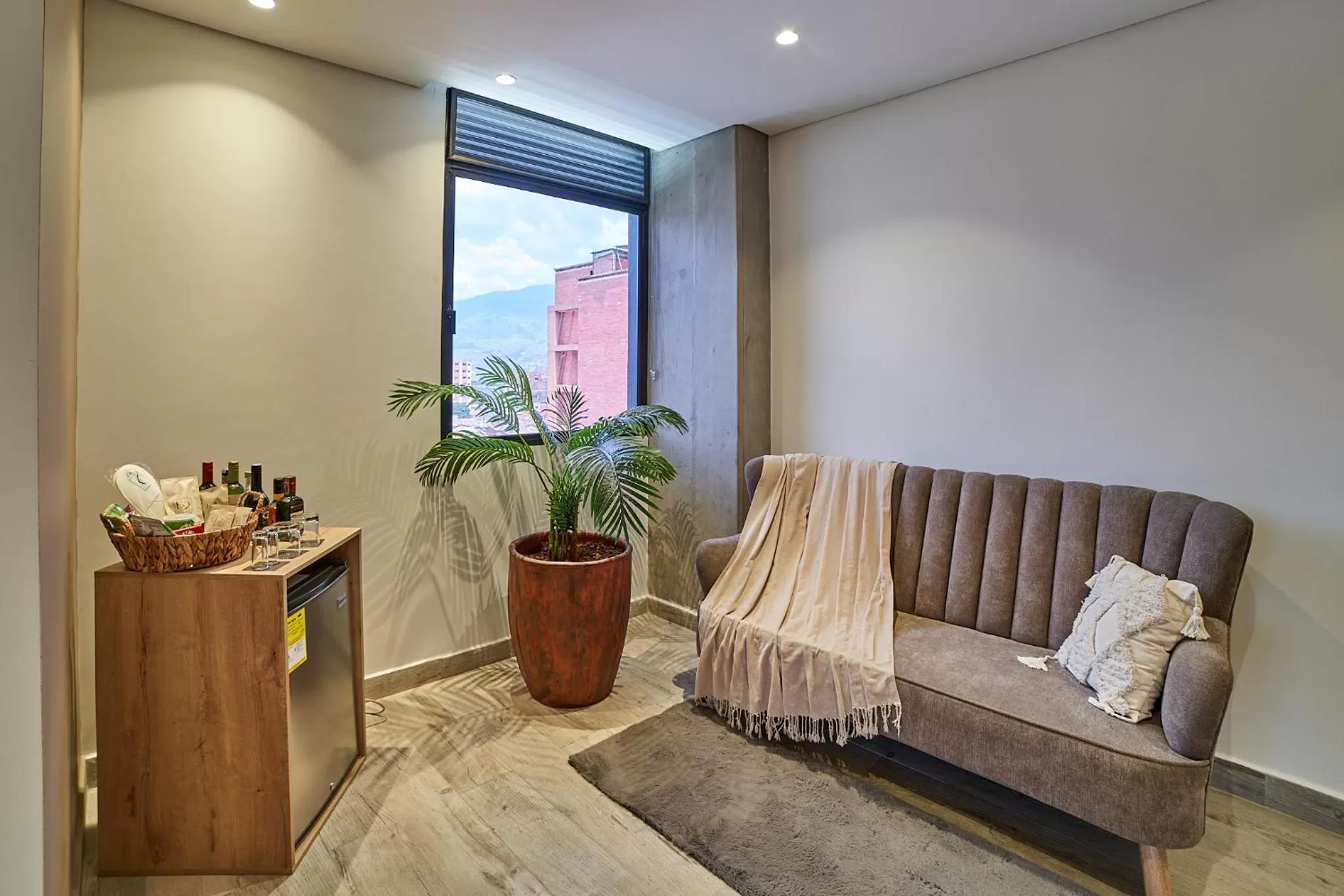 Living room in Eutopiq Hotel