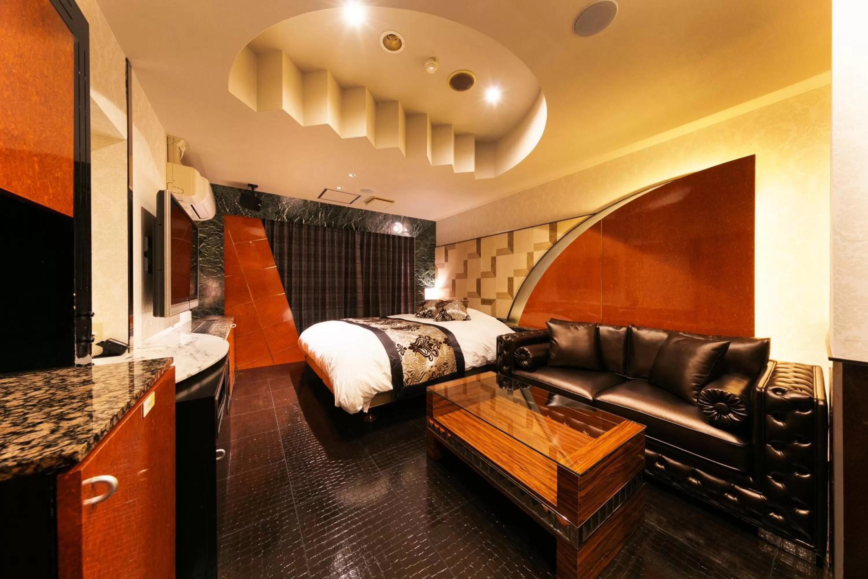 Bed in Hotel Eldia Luxury Kobe (Adult Only)