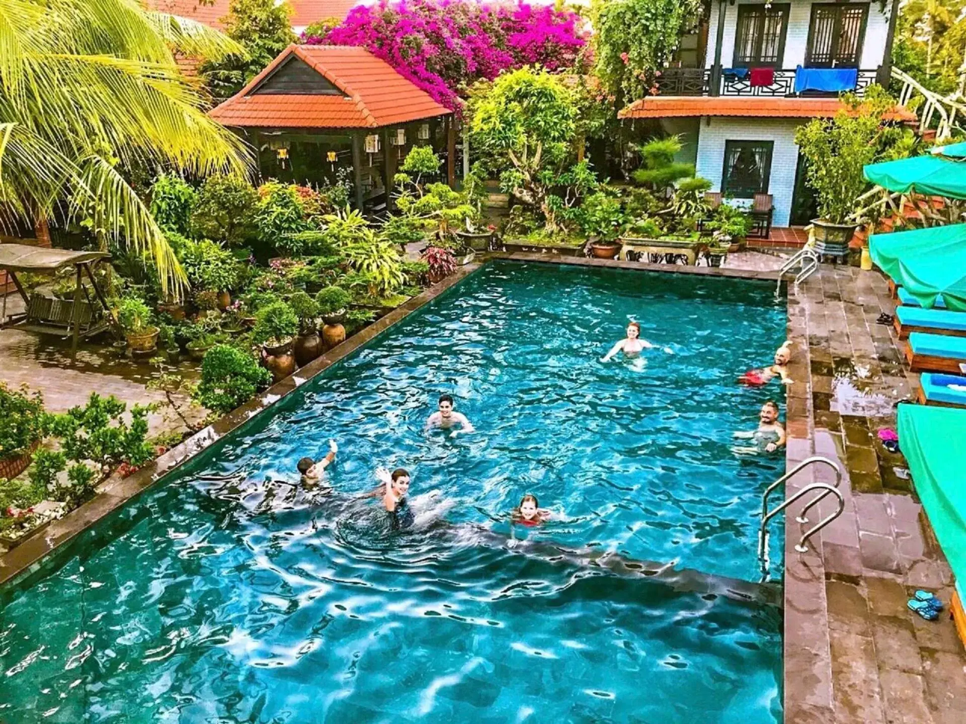 Pool view, Swimming Pool in Betel Garden Villa