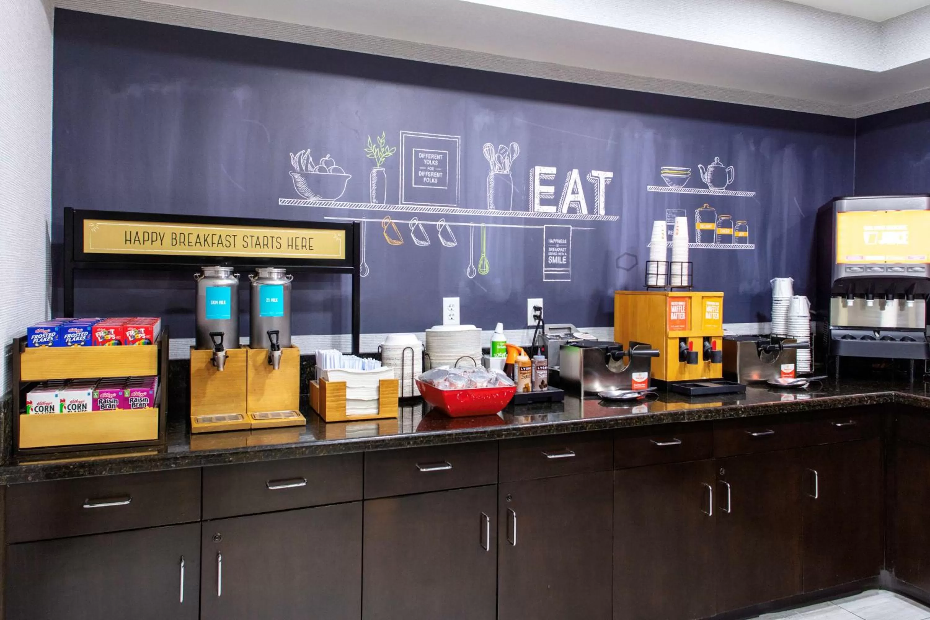 Breakfast in Hampton Inn Las Vegas/Summerlin