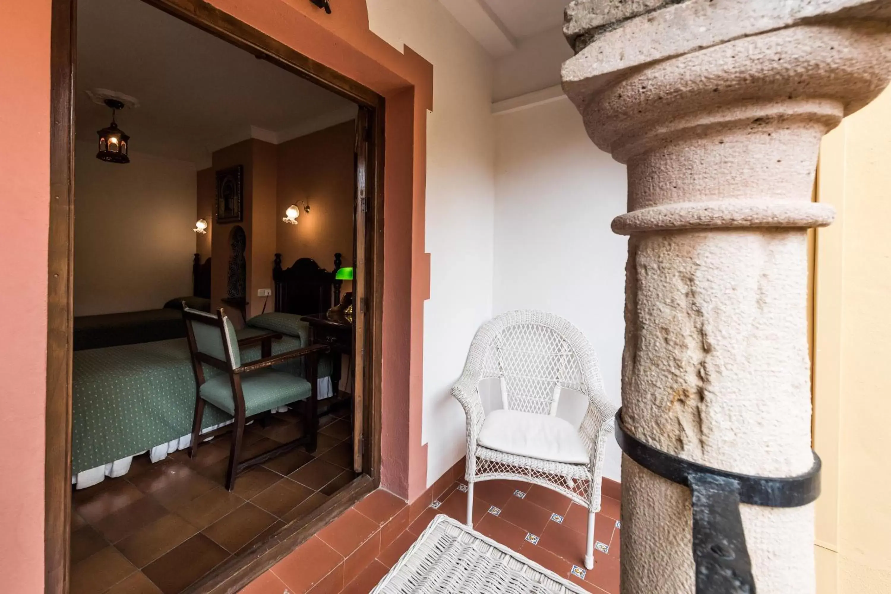 Balcony/Terrace, Seating Area in Hotel Soho Boutique Palacio San Gabriel