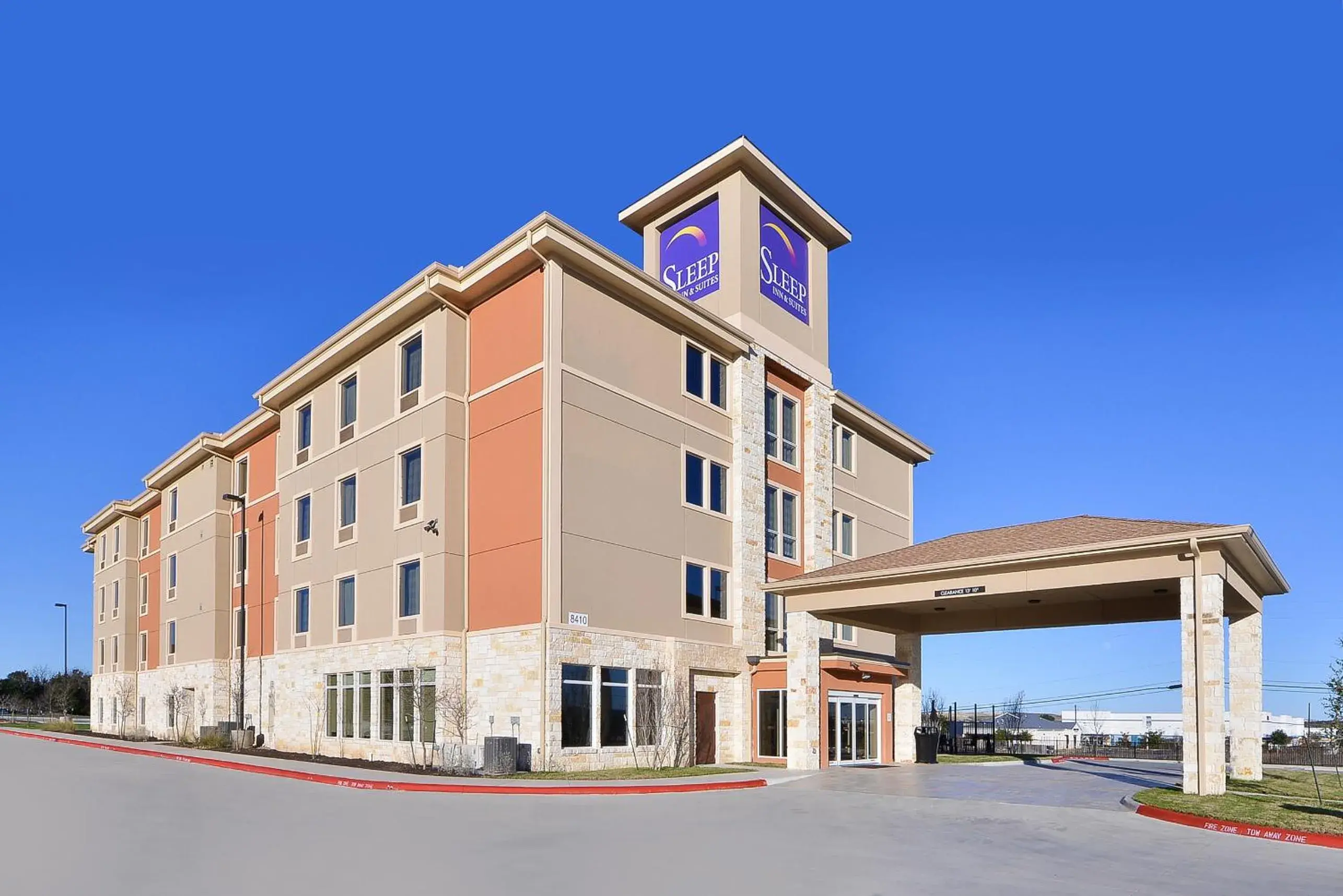 Facade/entrance, Property Building in Sleep Inn & Suites Austin – Tech Center