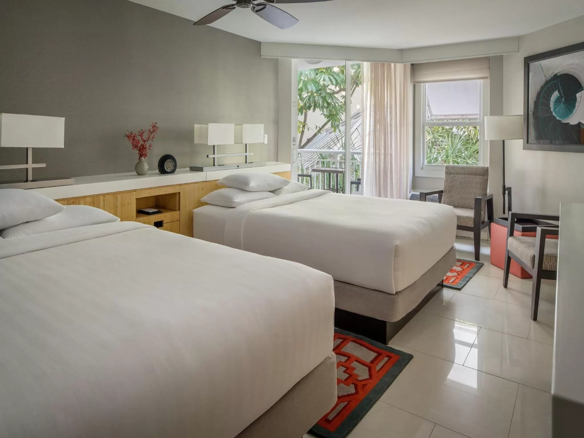 Queen Room with Two Queen Beds and Accessible Tub in Hyatt Centric Key West Resort & Spa