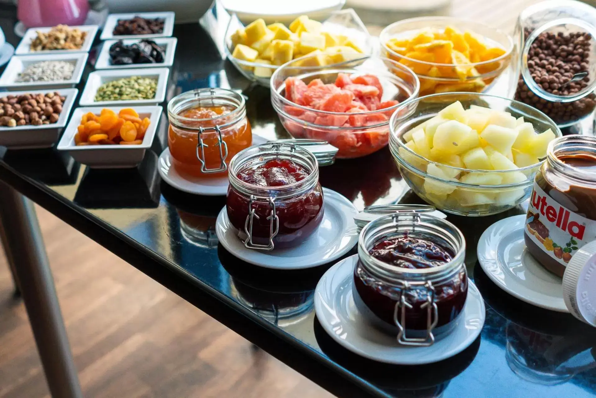 Buffet breakfast in Focus Hotel Gdańsk