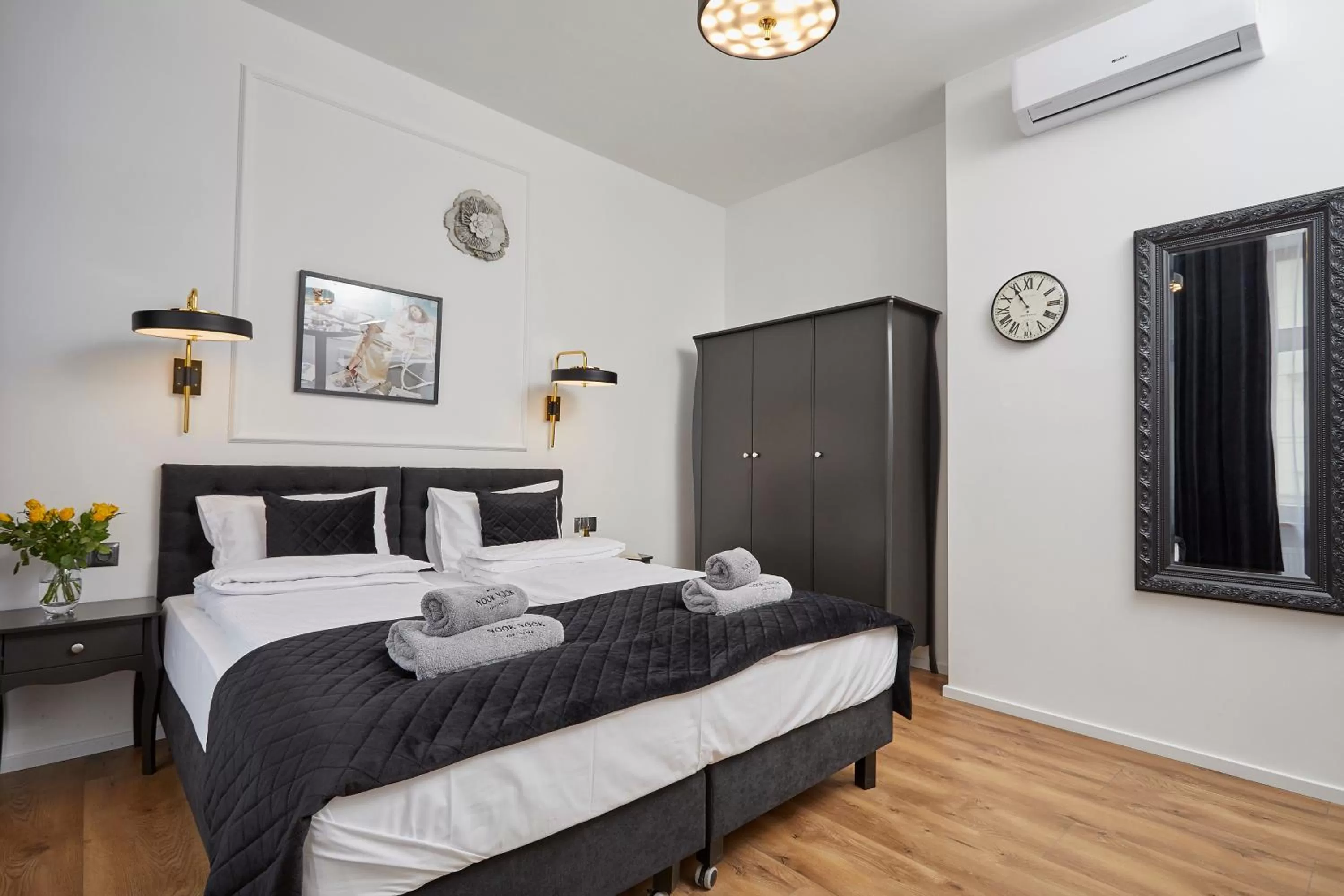 Bed in NOOK NOOK Apartments Katarzyny 2