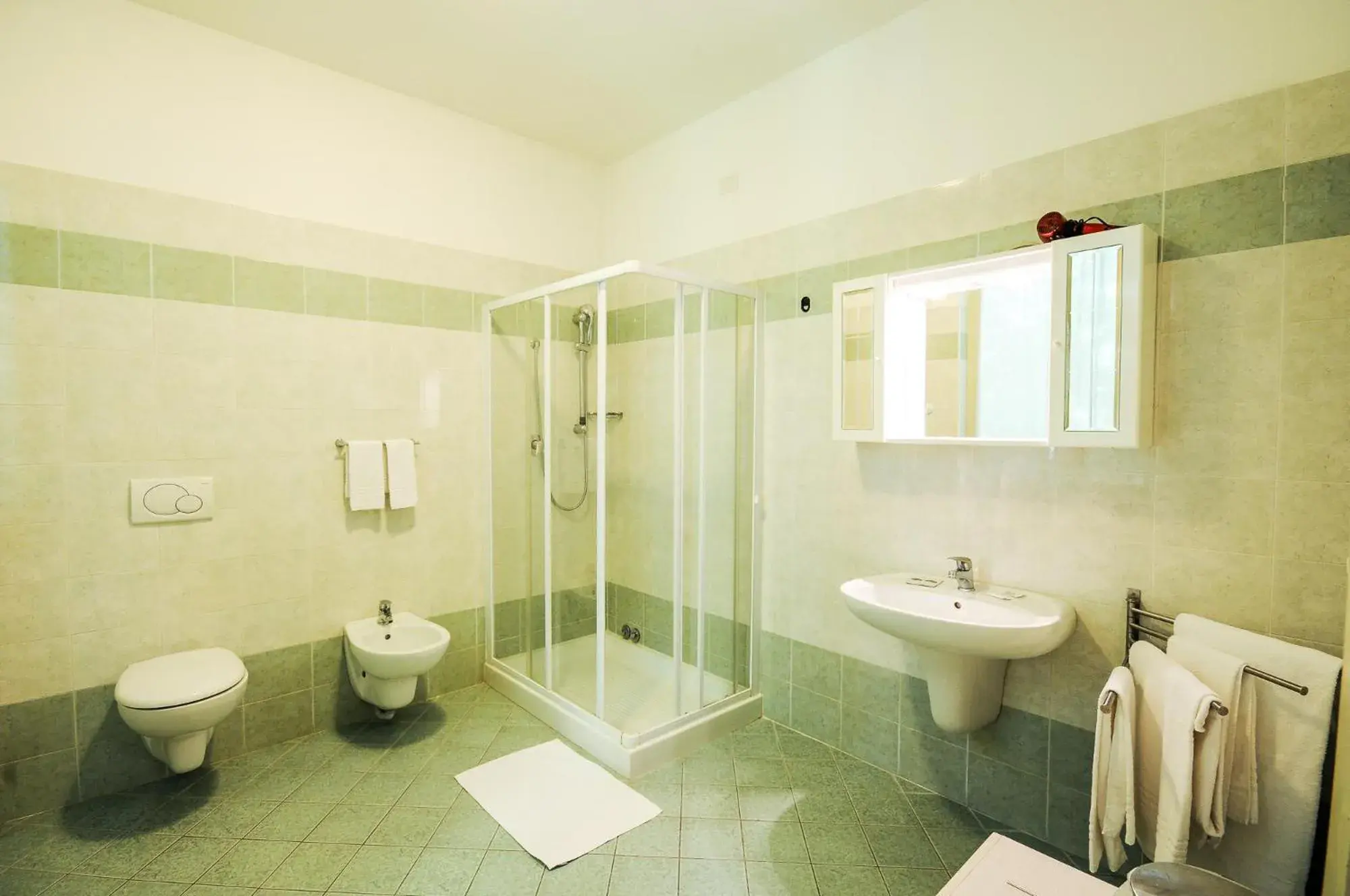 Shower, Bathroom in Hotel Terzo Crotto