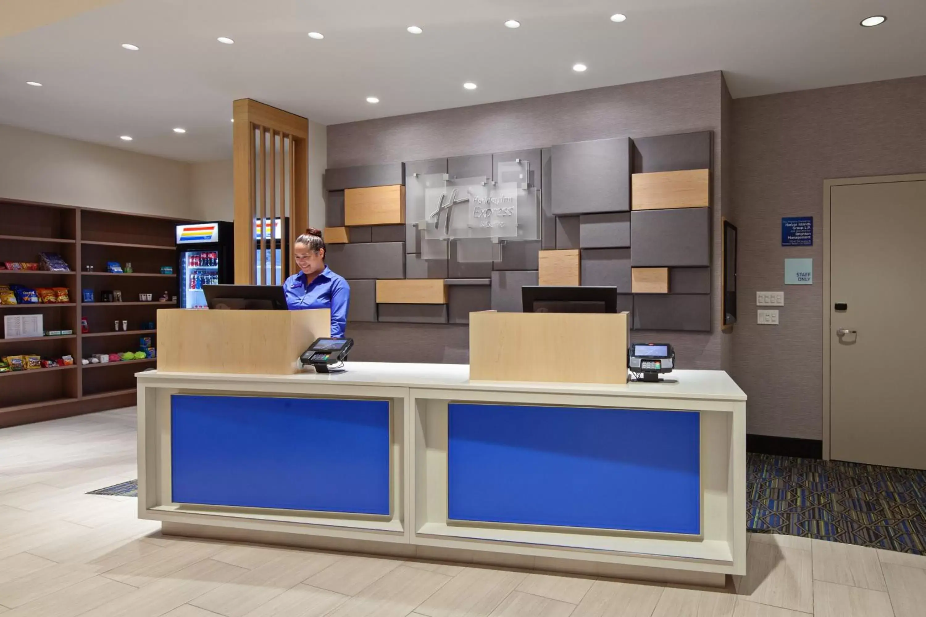 Property building, Lobby/Reception in Holiday Inn Express Hotel & Suites Ventura Harbor, an IHG Hotel