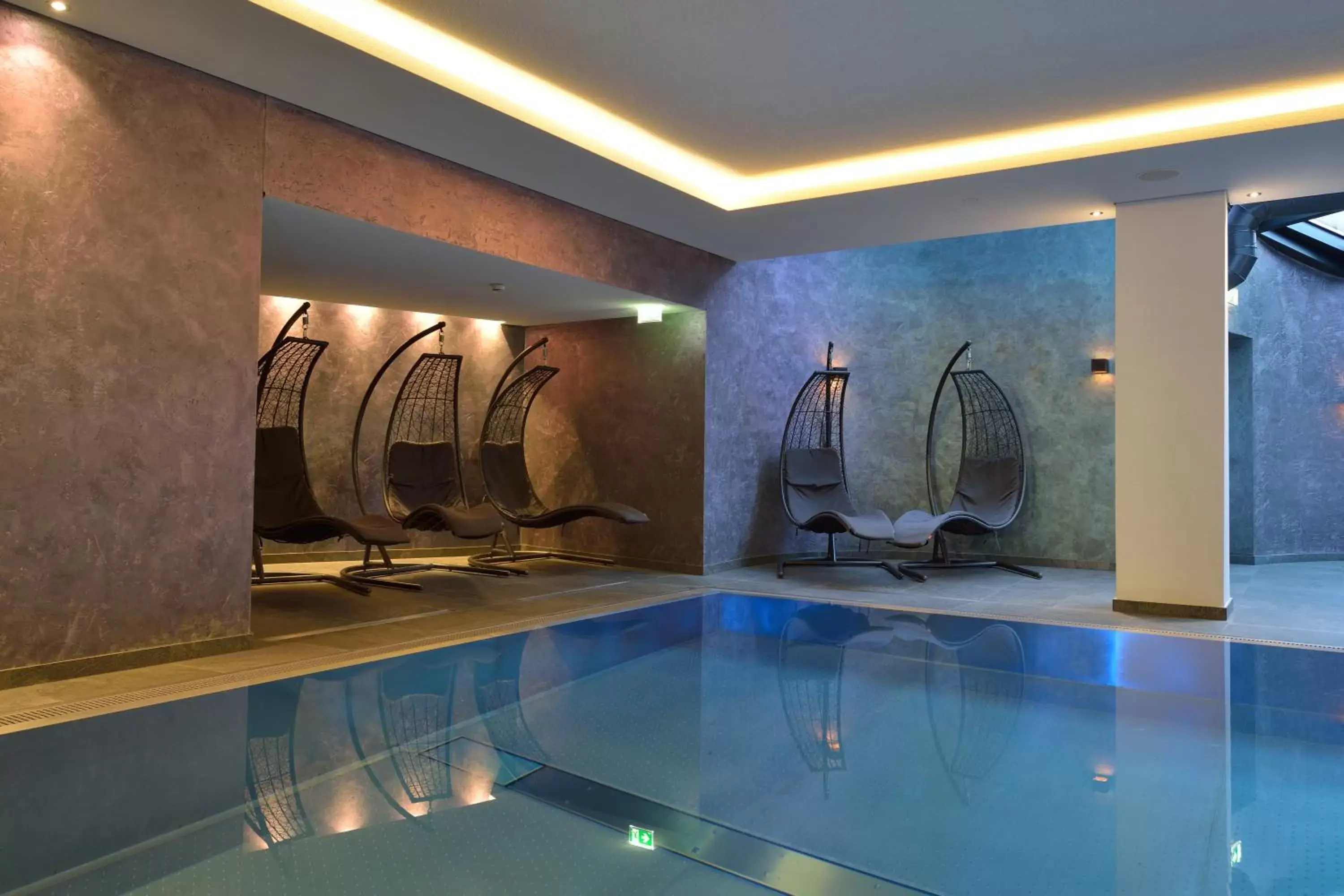 Swimming pool in Hotel Latini Swimming pool in Hotel Latini