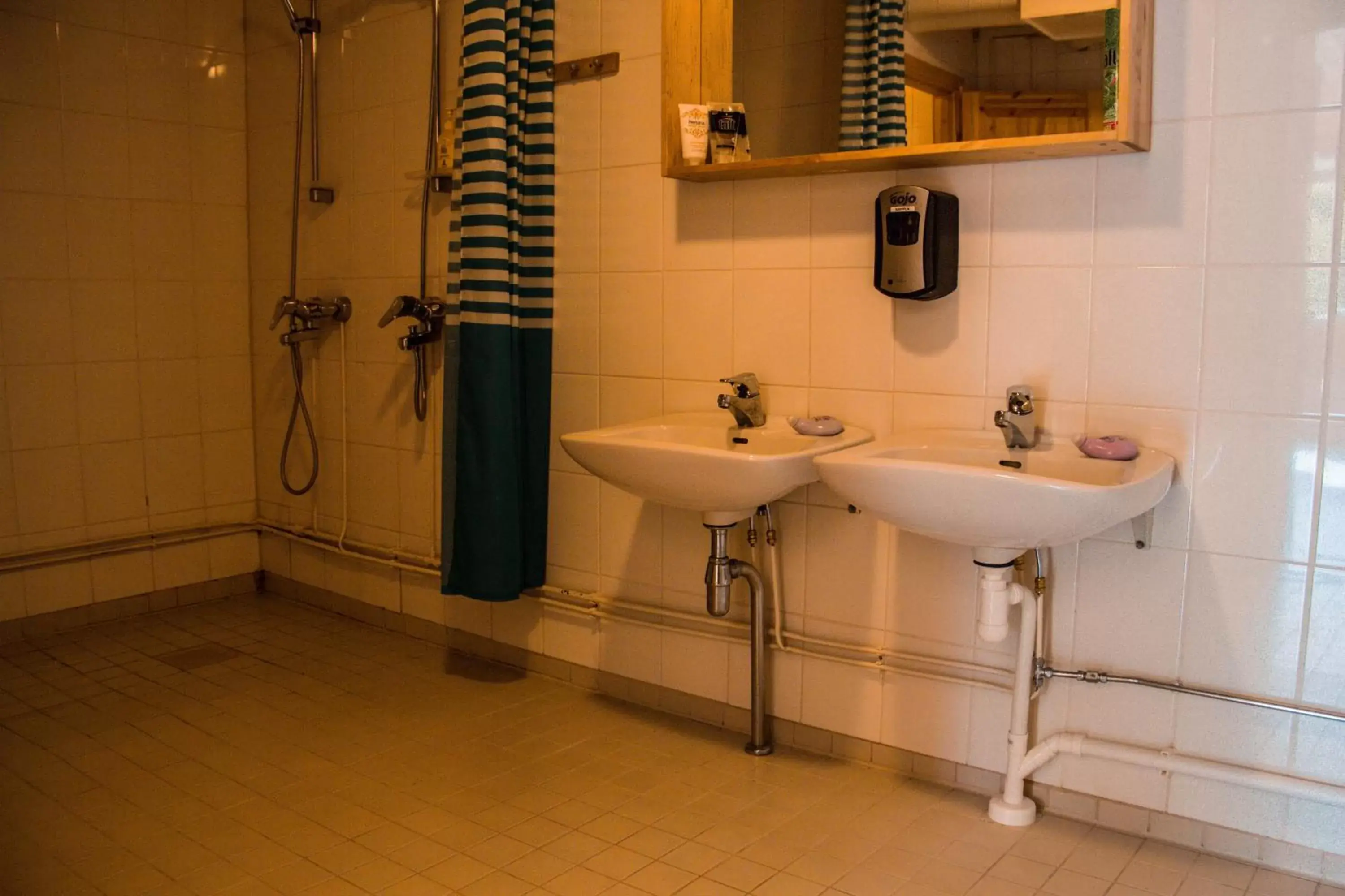 Shower, Bathroom in Motelli Rovaniemi