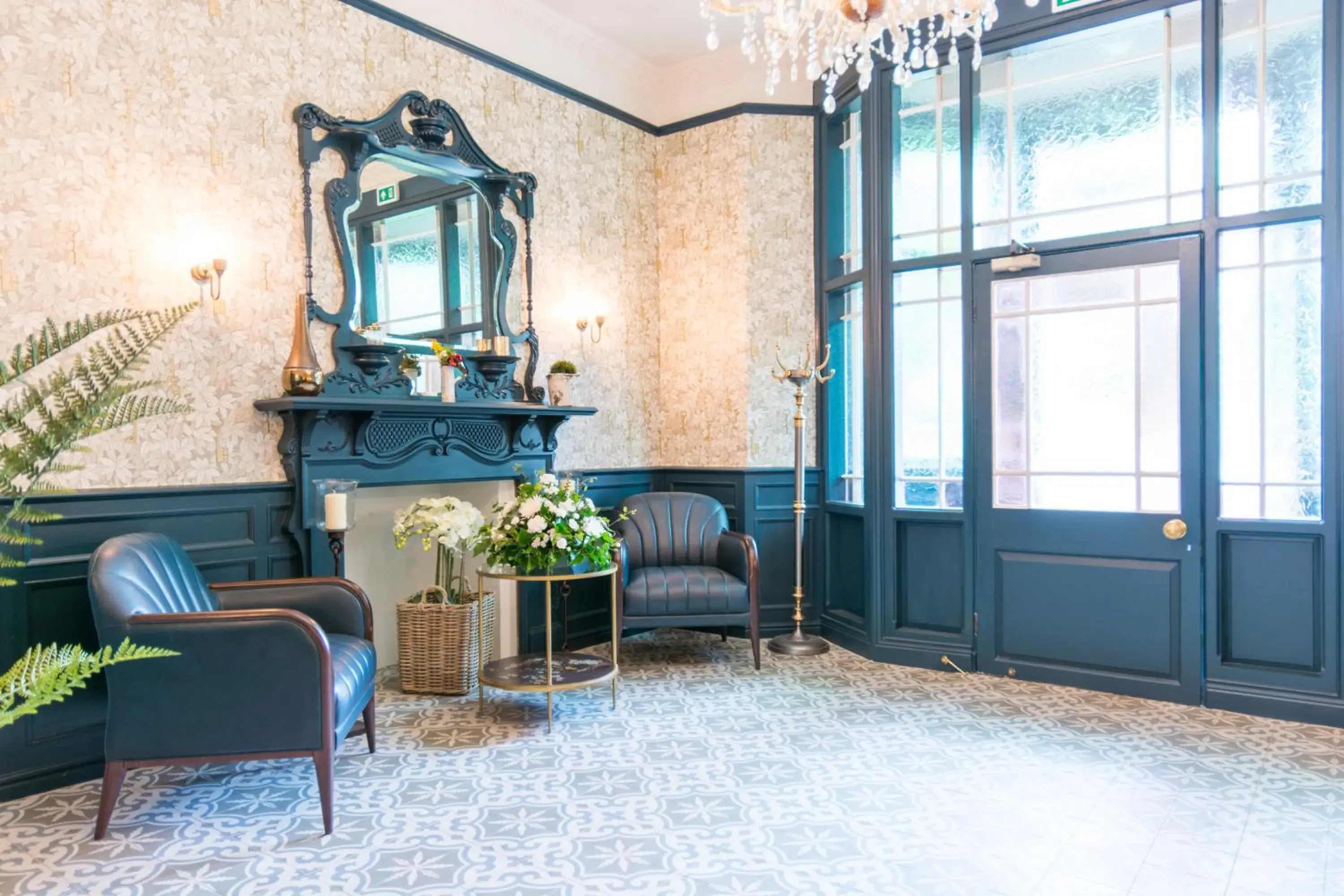 Lobby or reception in Hallgarth Manor House